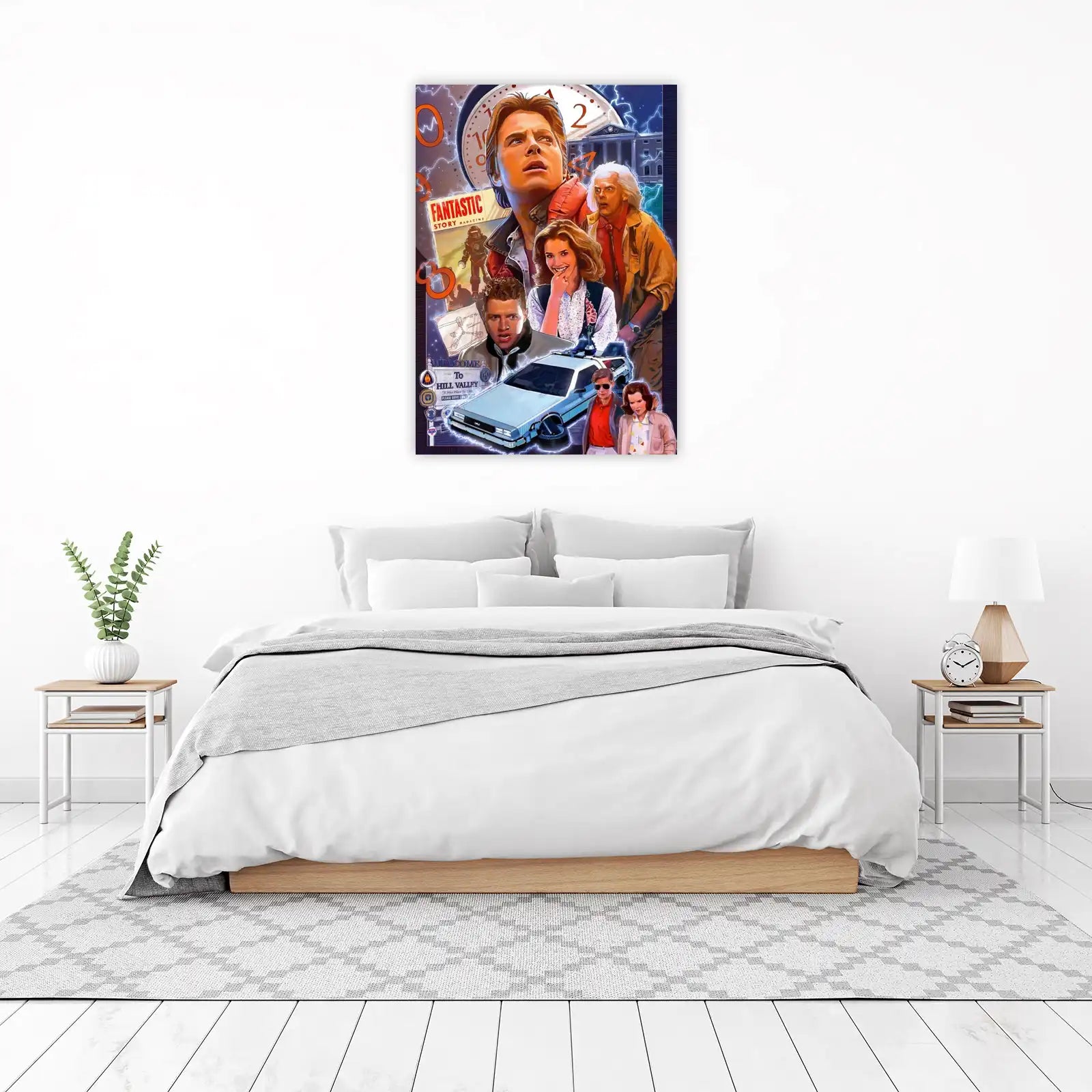 Back to the Future Iconic Movie Poster Wall Art