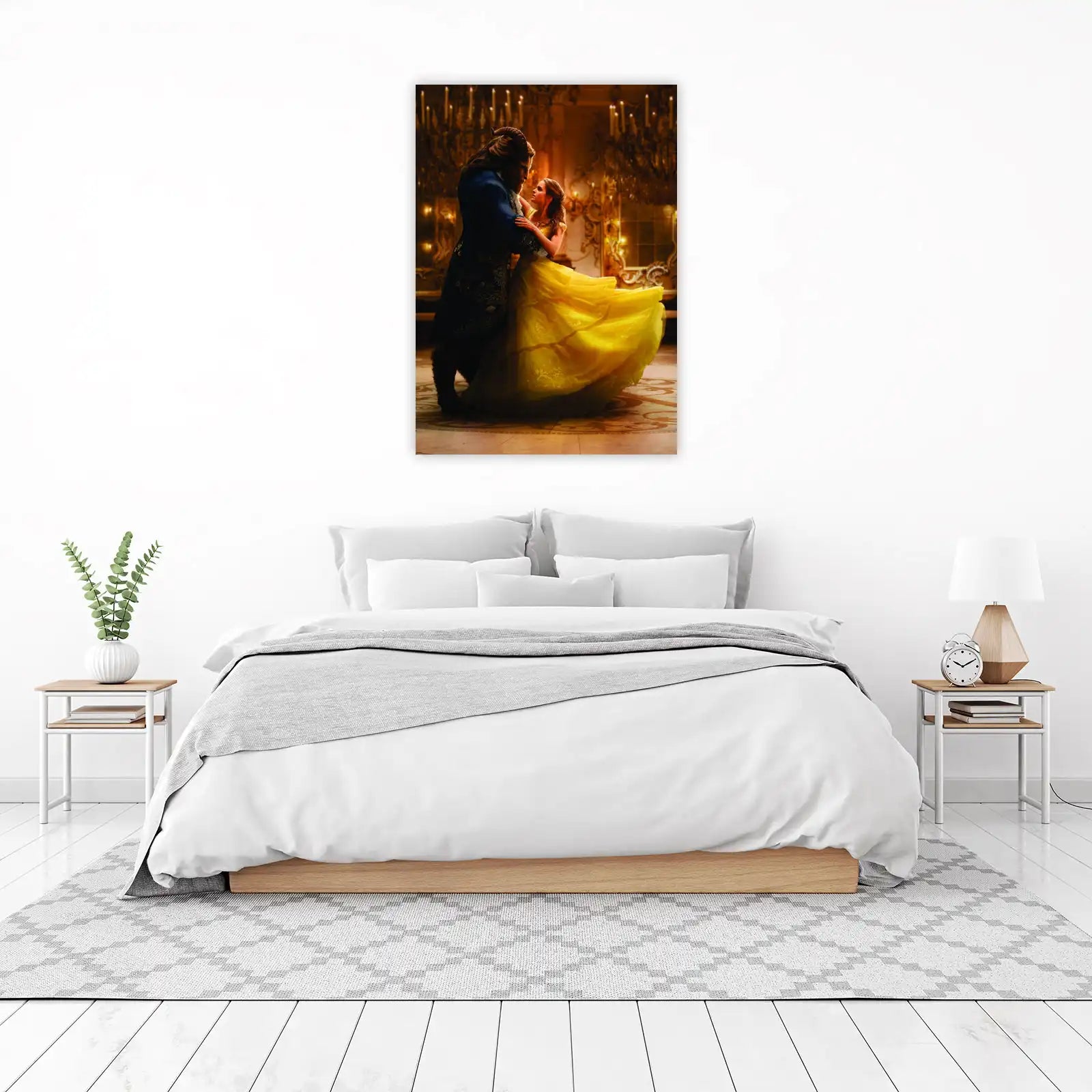 Enchanted Dance Belle & Beast Wall Art