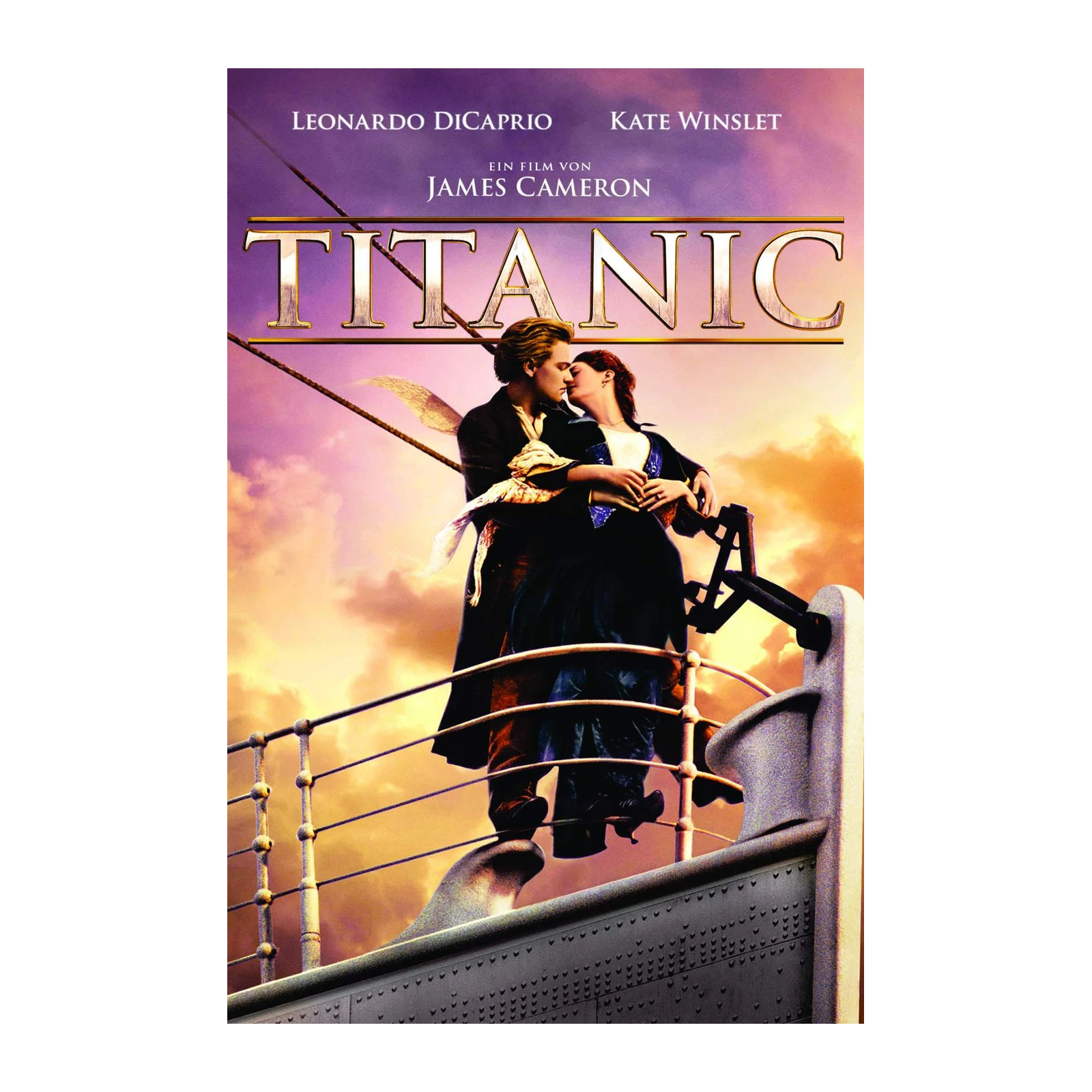 Iconic Titanic Romance Leonardo DiCaprio Kate Winslet Wall Art