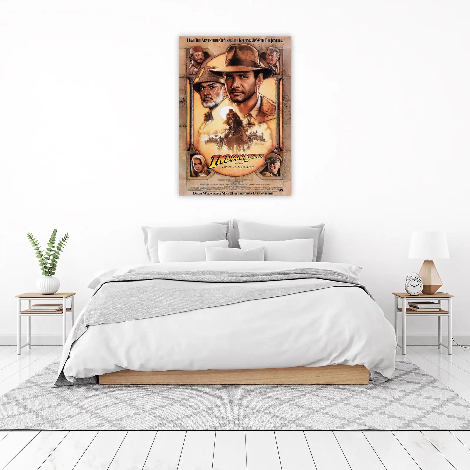 Indiana Jones Last Crusade Adventure Wall Art