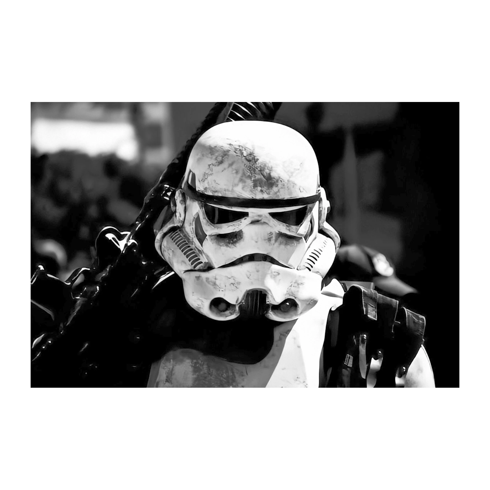 Iconic Stormtrooper Portrait Wall Art