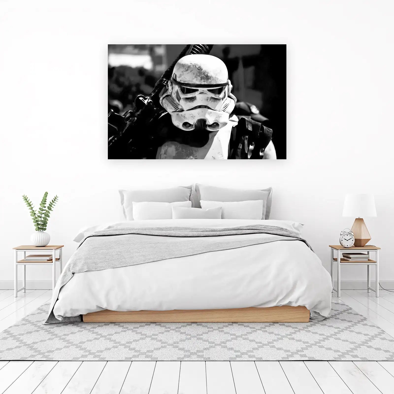 Iconic Stormtrooper Portrait Wall Art