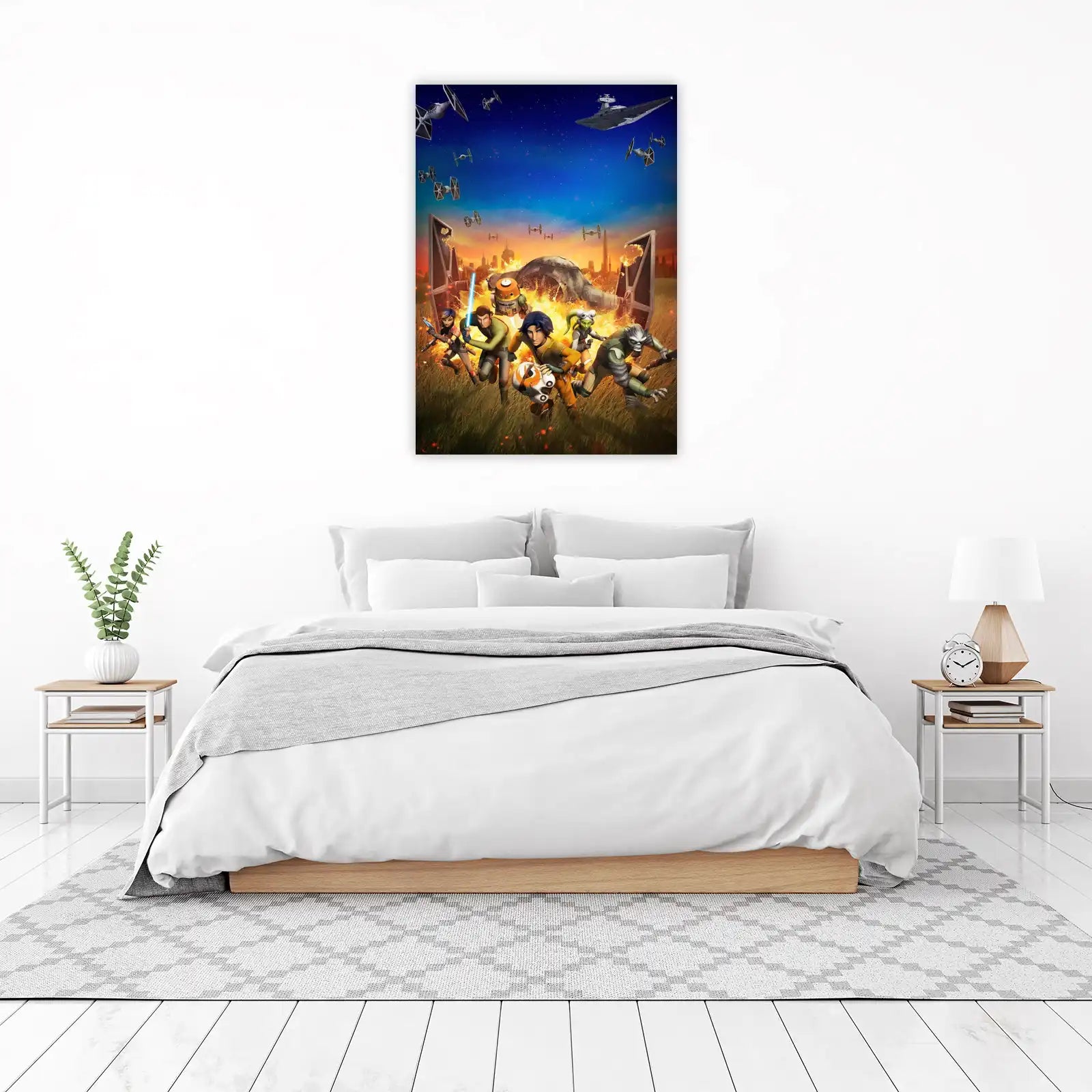 Star Wars Rebels Action Heroes Wall Art