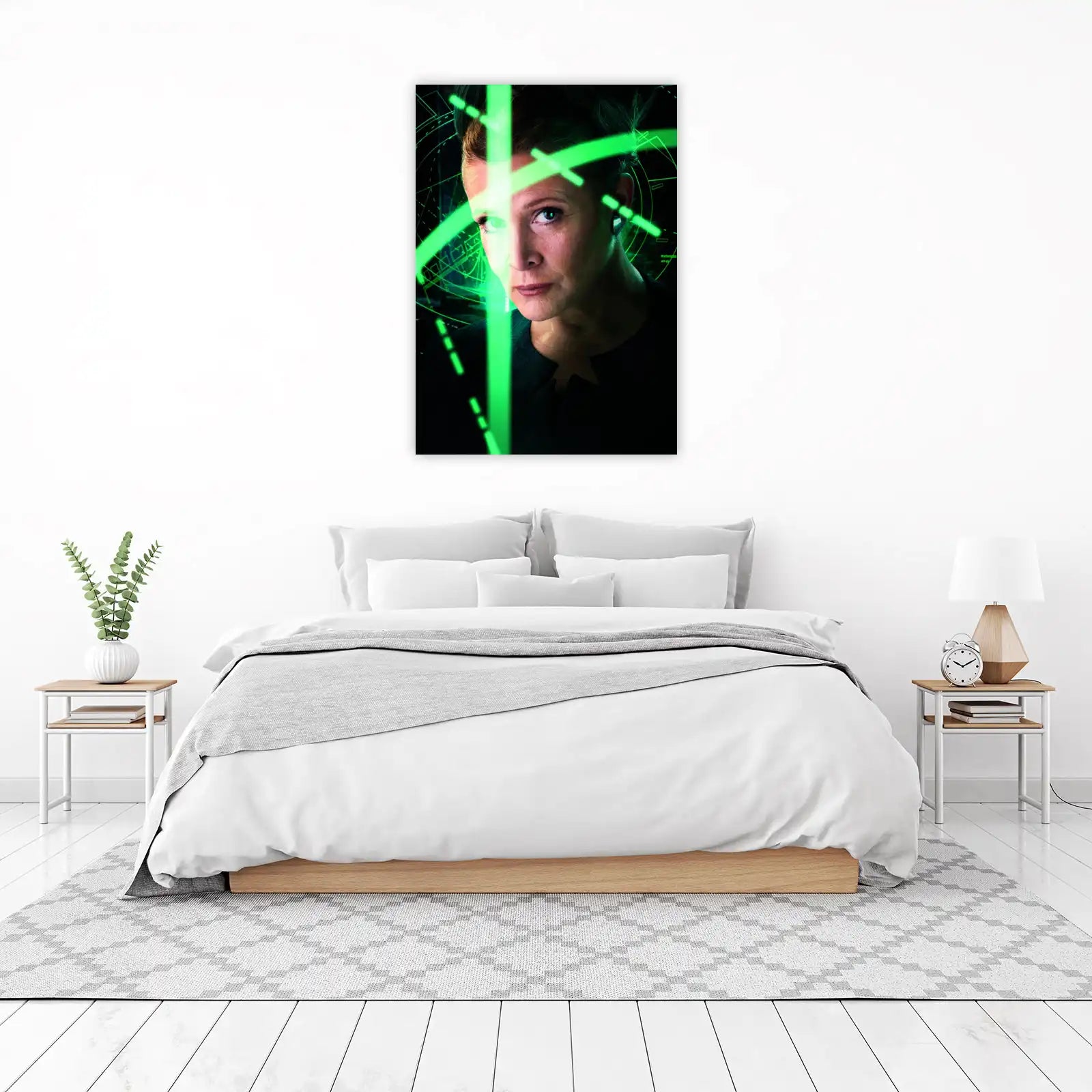 Princess Leia Star Wars "Galaxy Commander" Wall Art