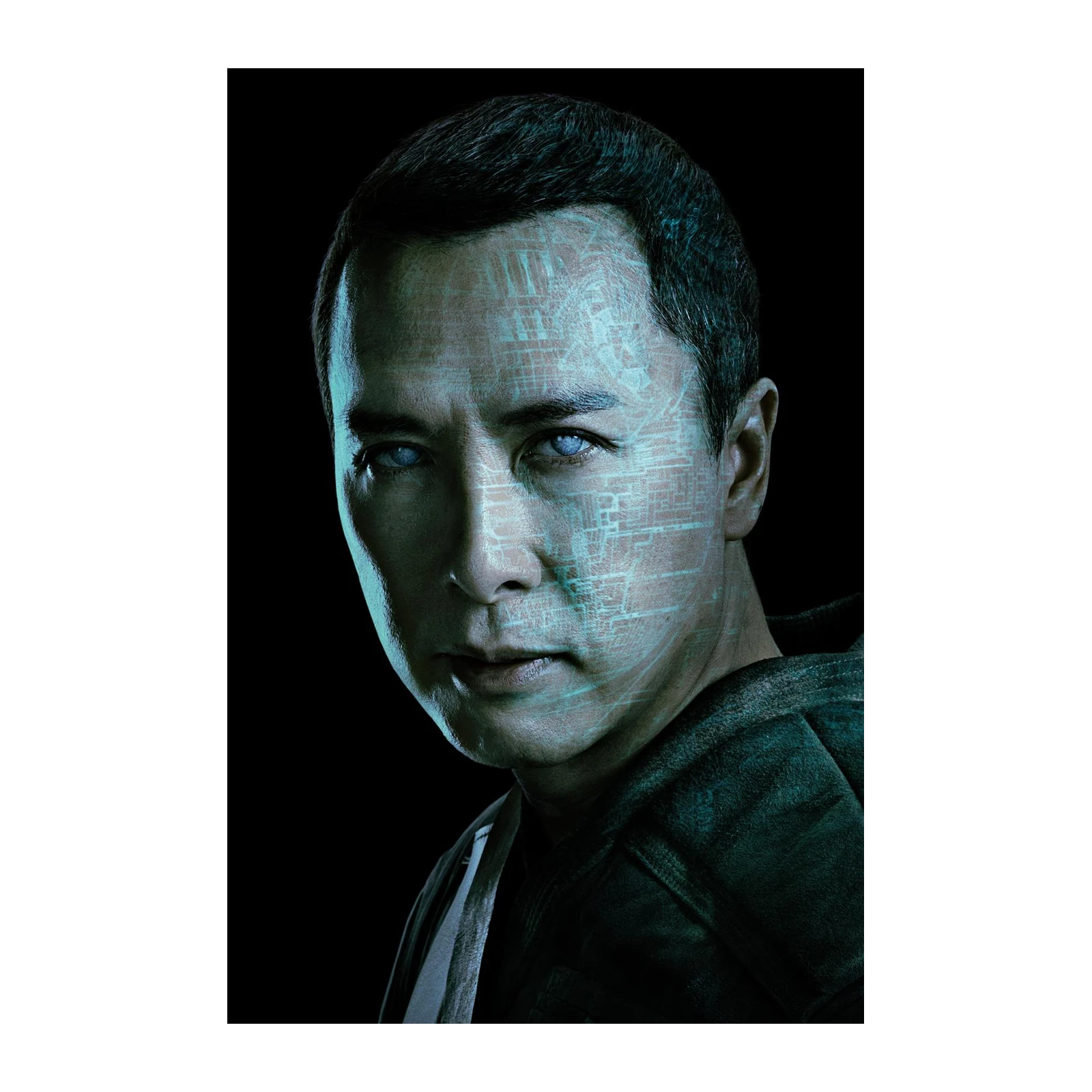 Cyberpunk Warrior Portrait Wall Art