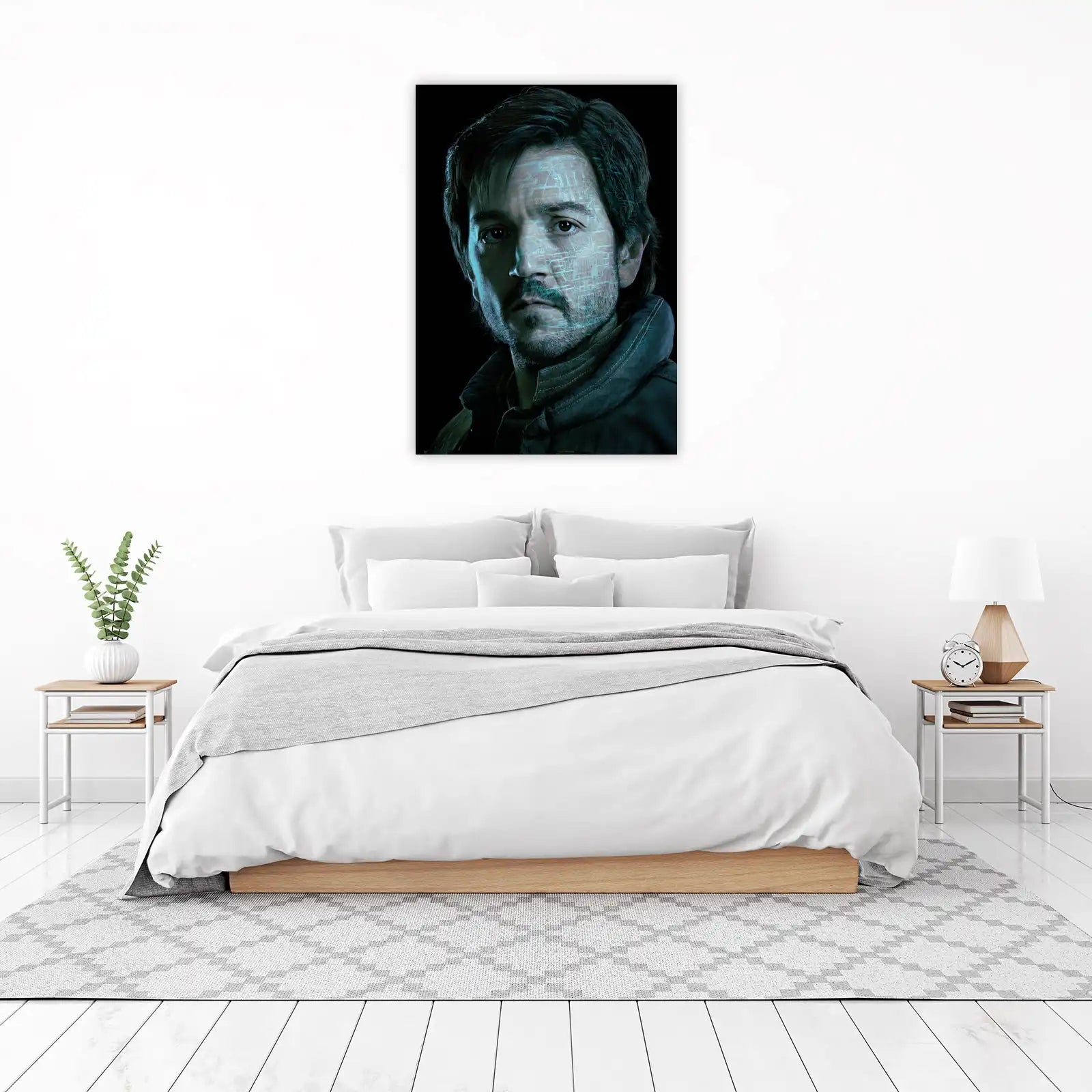 Sci-Fi Warrior Portrait Wall Art