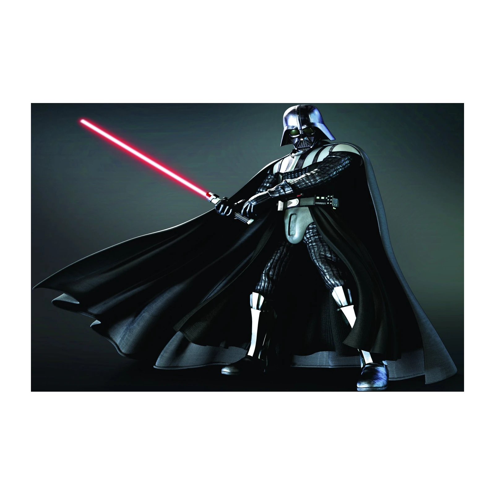Darth Vader Red Lightsaber Force Wall Art
