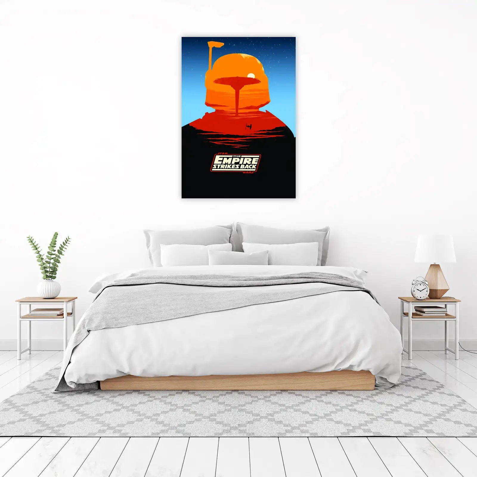 Boba Fett Planetscape Star Wars Wall Art