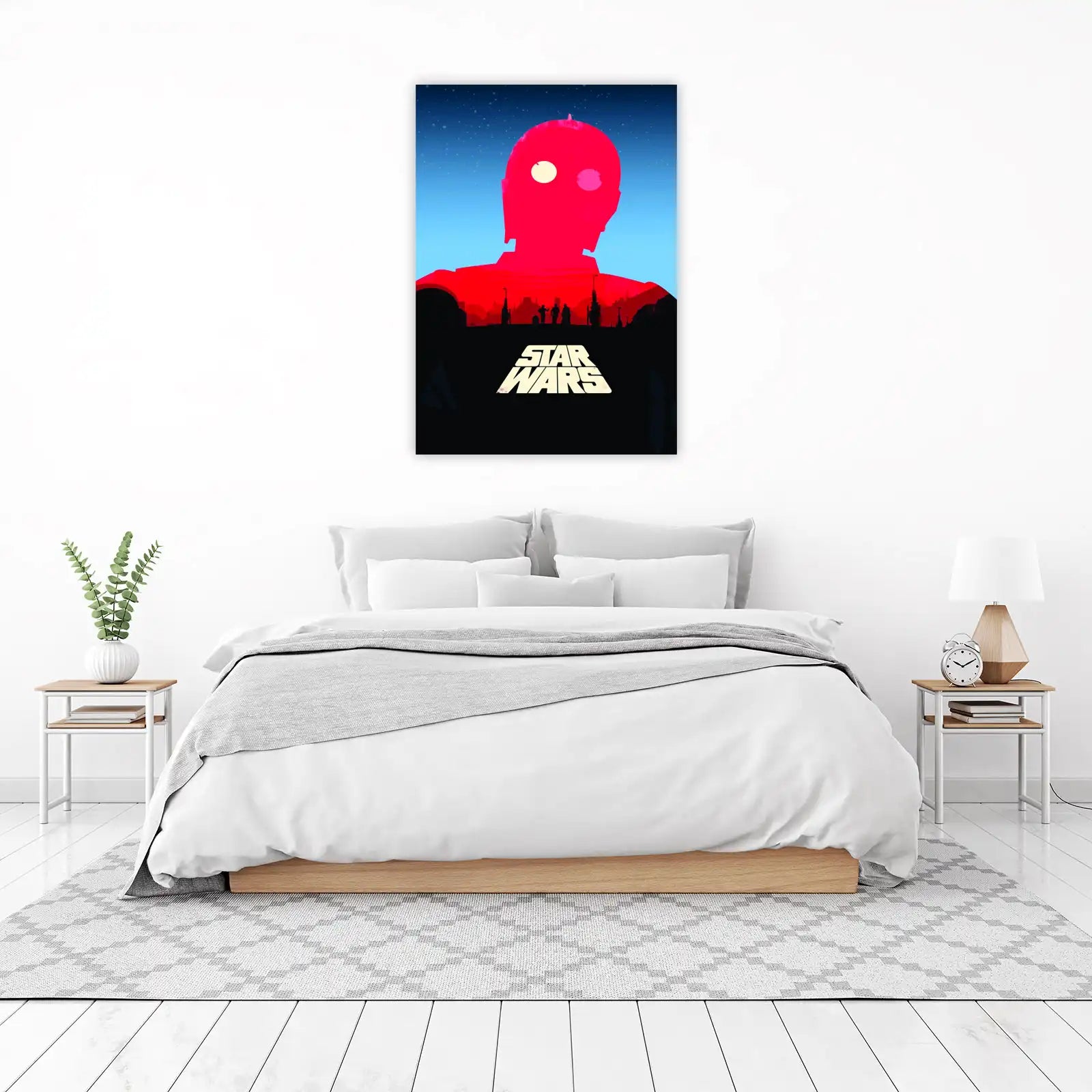 Star Wars C-3PO Minimalist Wall Art