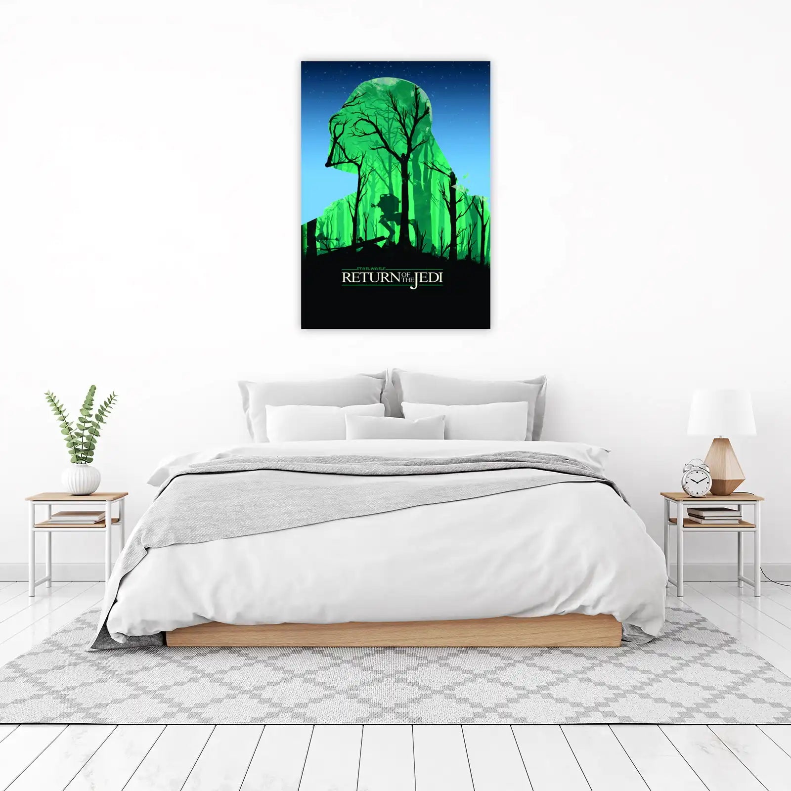 Star Wars Return of the Jedi Forest Wall Art