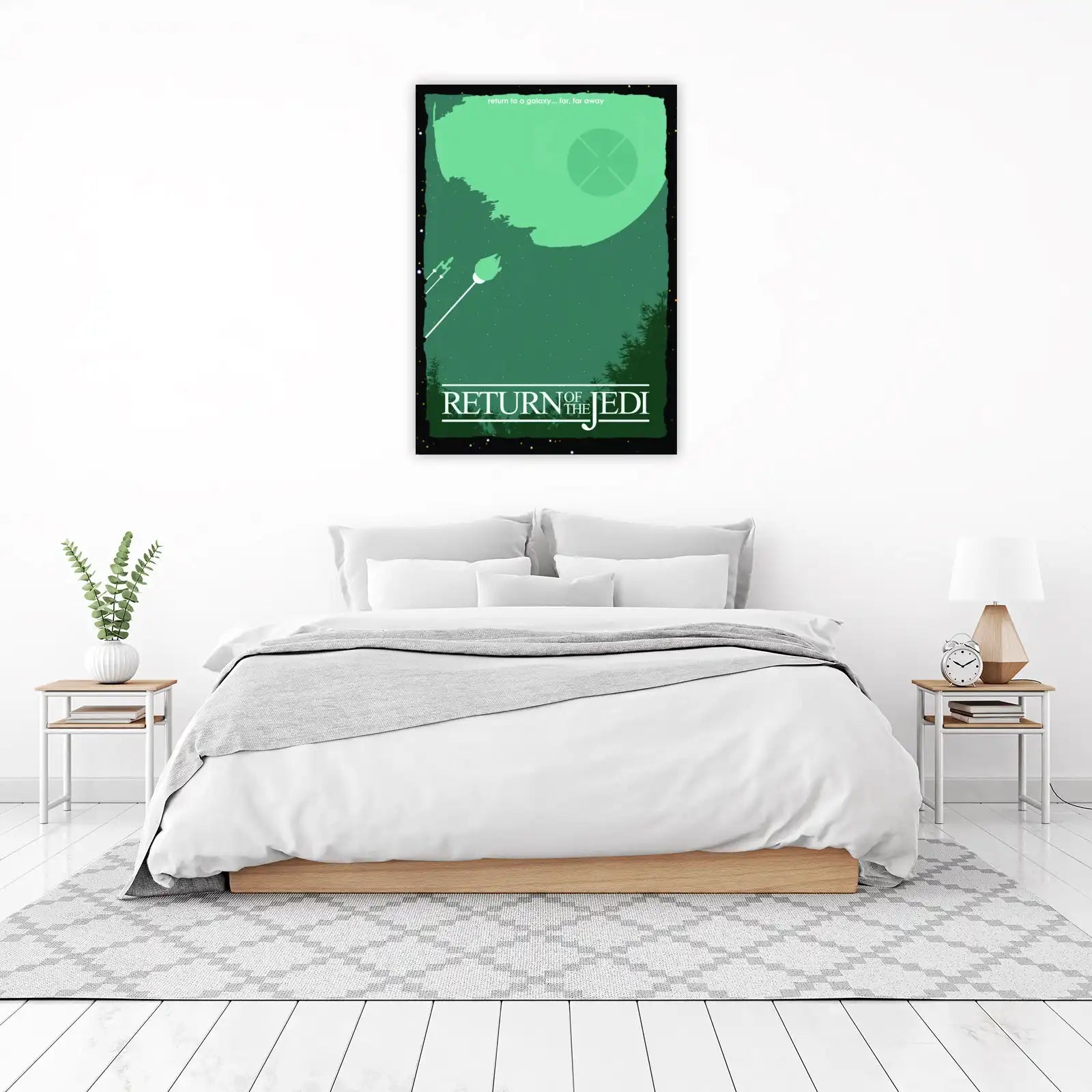 Return of the Jedi Minimalist Movie Wall Art