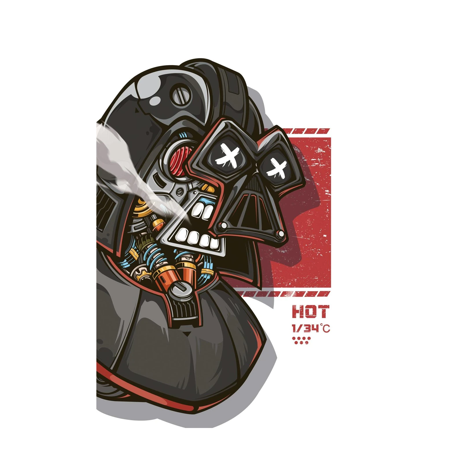 Darth Vader "Hot" Pop Culture Wall Art