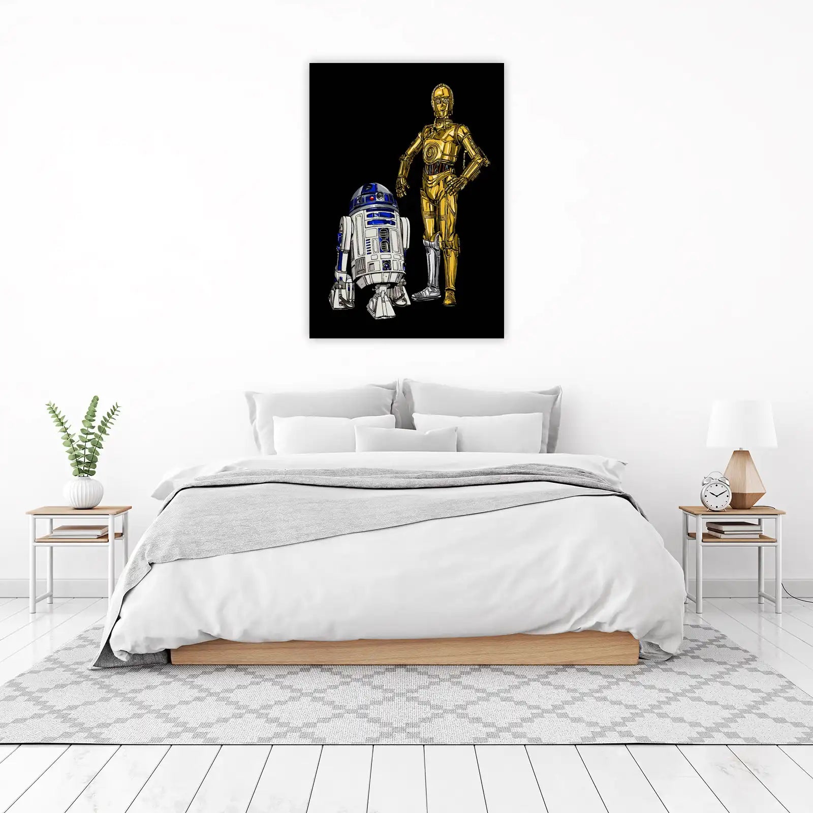 Iconic Droids Duo Star Wars Wall Art