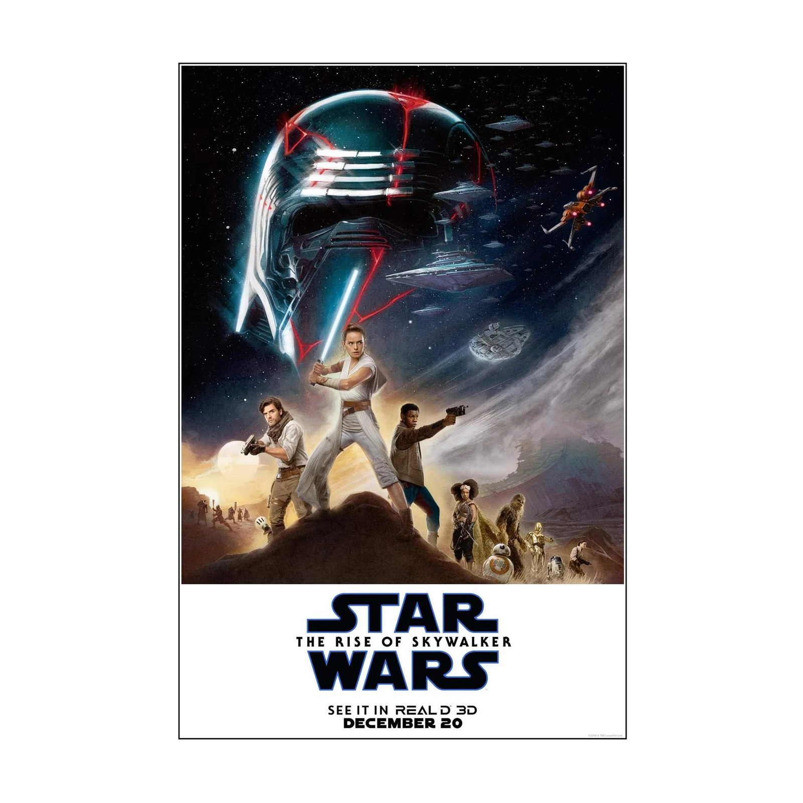 Epic Star Wars Rise of Skywalker Wall Art