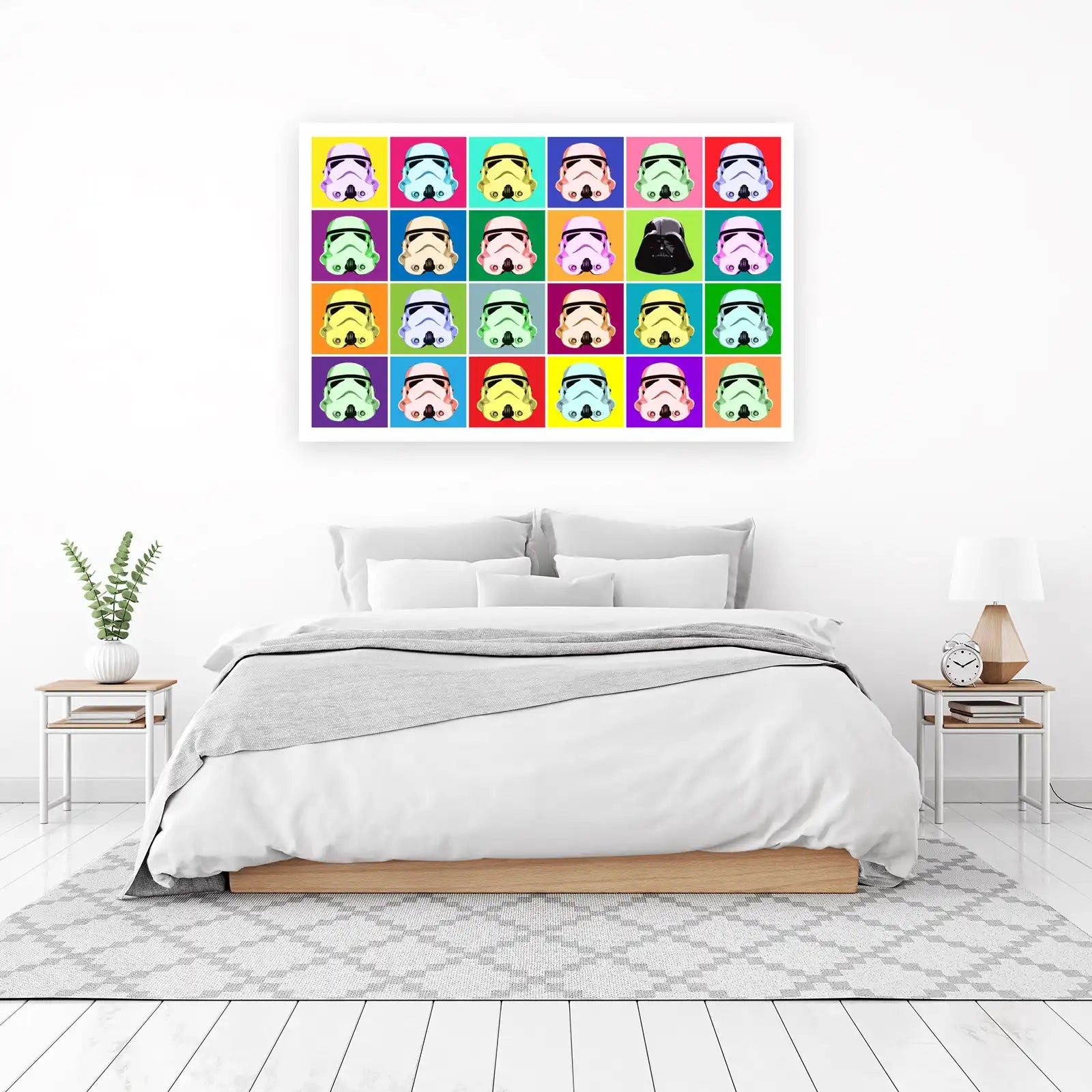 Vibrant Star Wars Stormtrooper Pop Art Wall Art