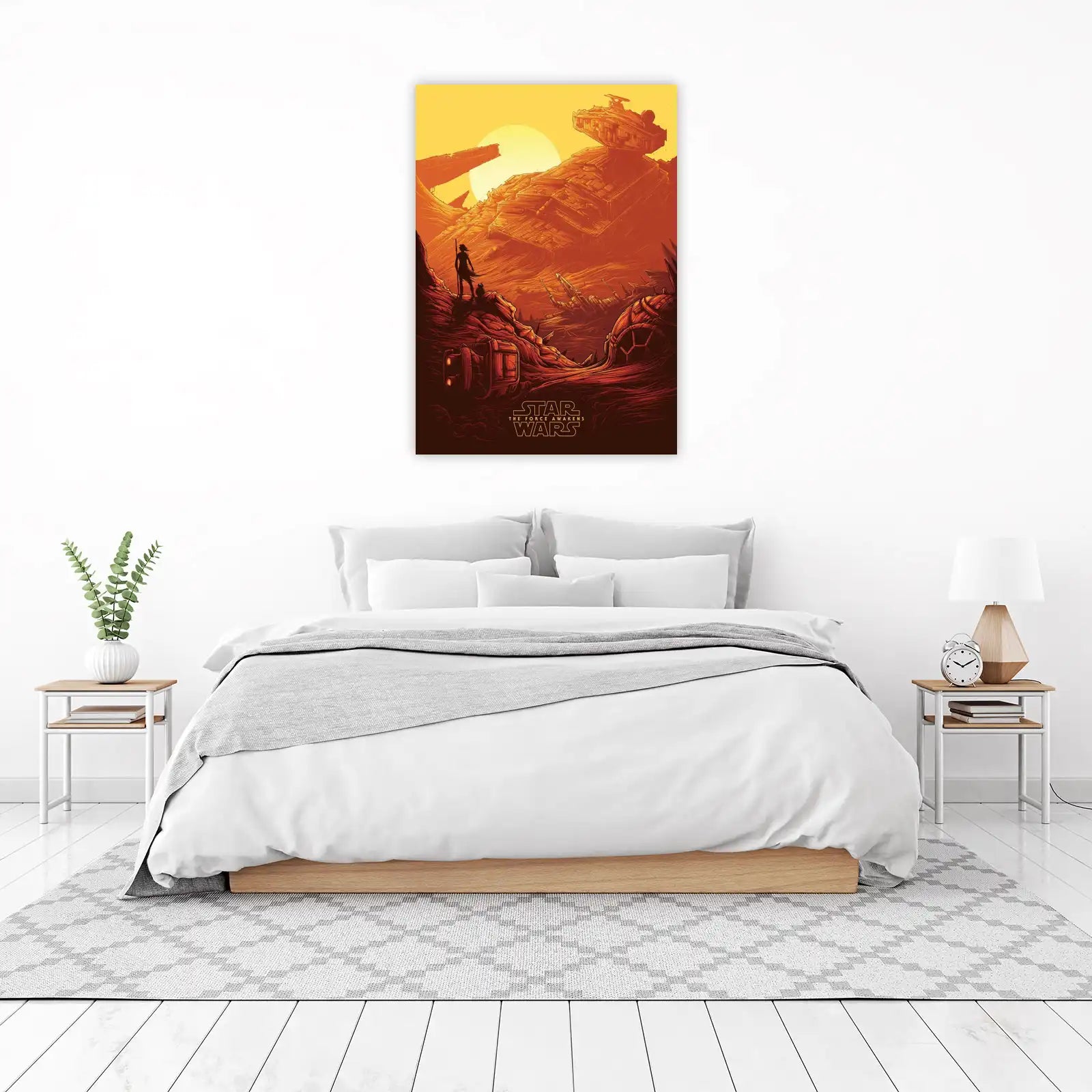 Star Wars Desert Battle Wall Art