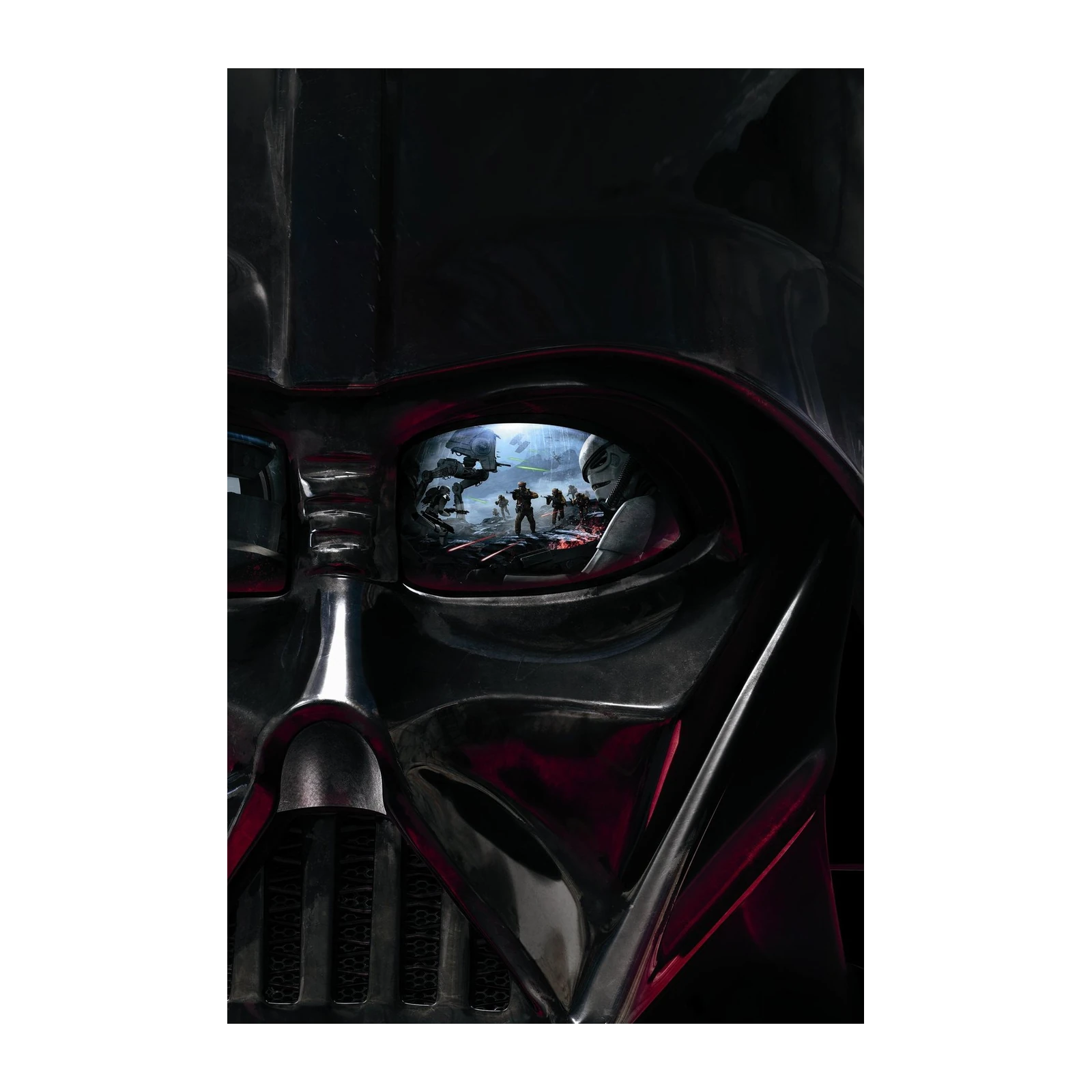 Darth Vader Battle Scene Wall Art