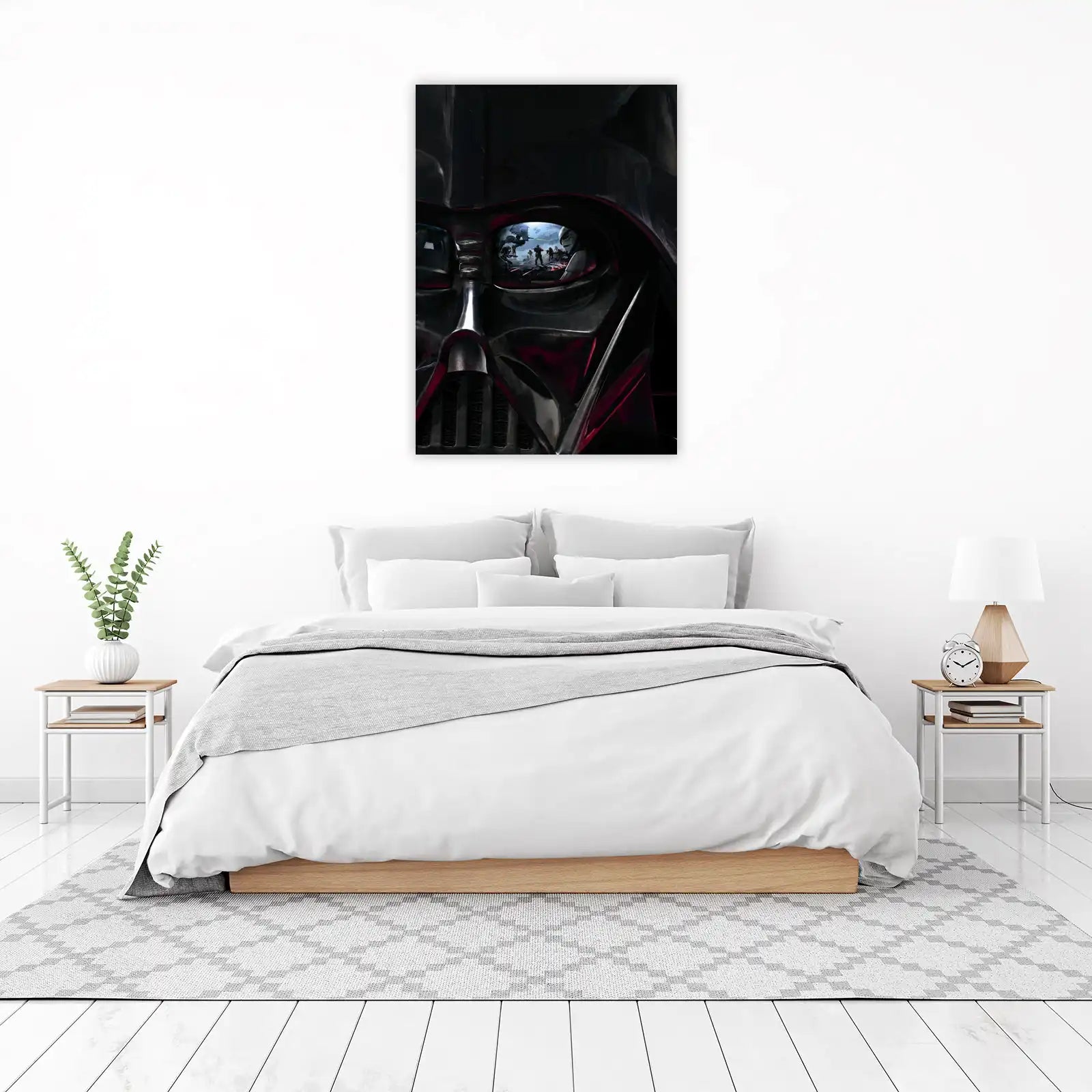 Darth Vader Battle Scene Wall Art