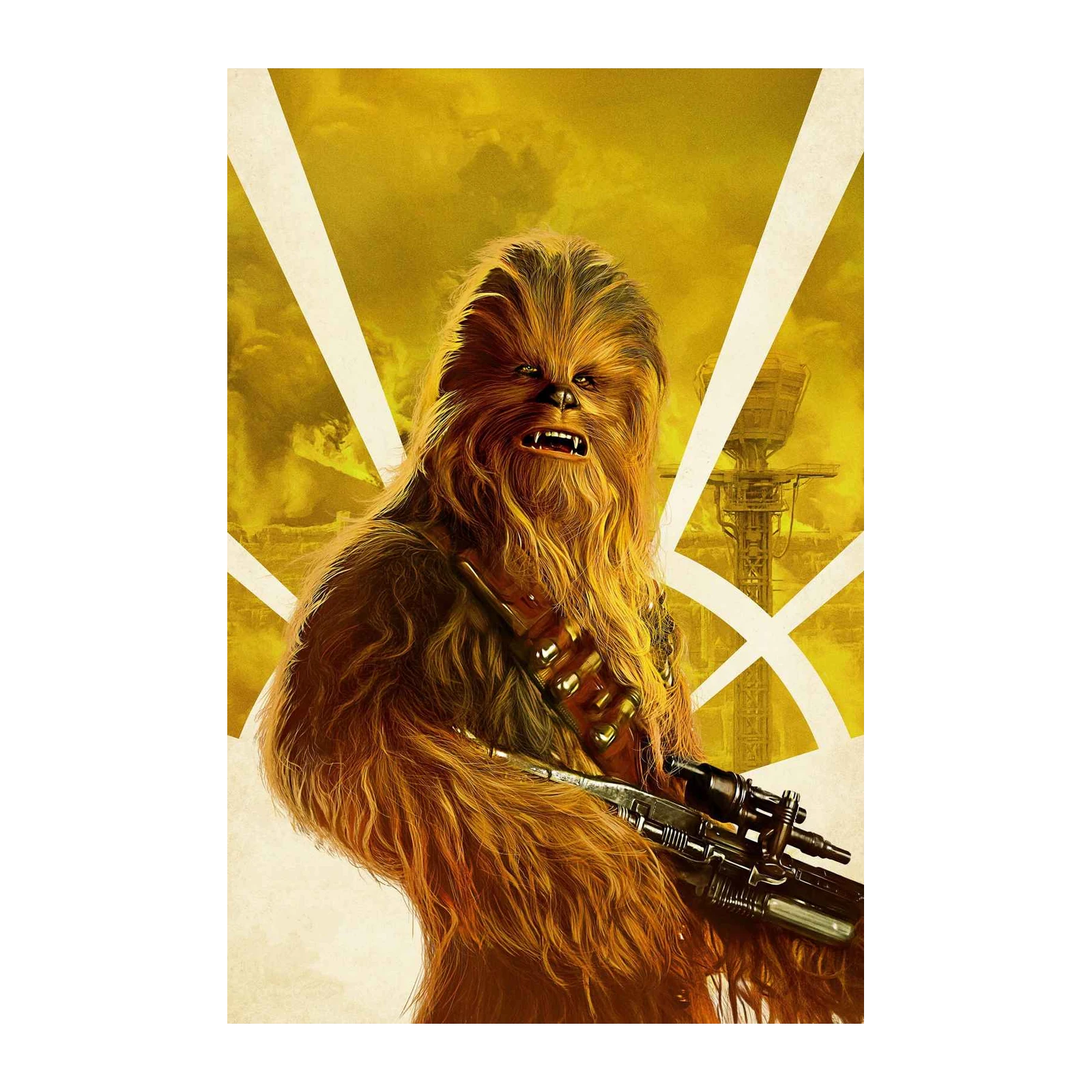Chewbacca "Solo" Star Wars Wall Art