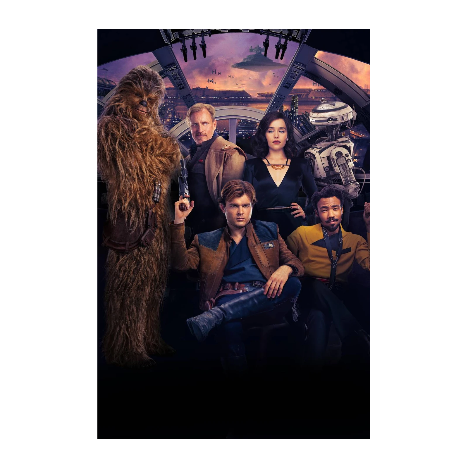 Solo A Star Wars Story Cast Wall Art