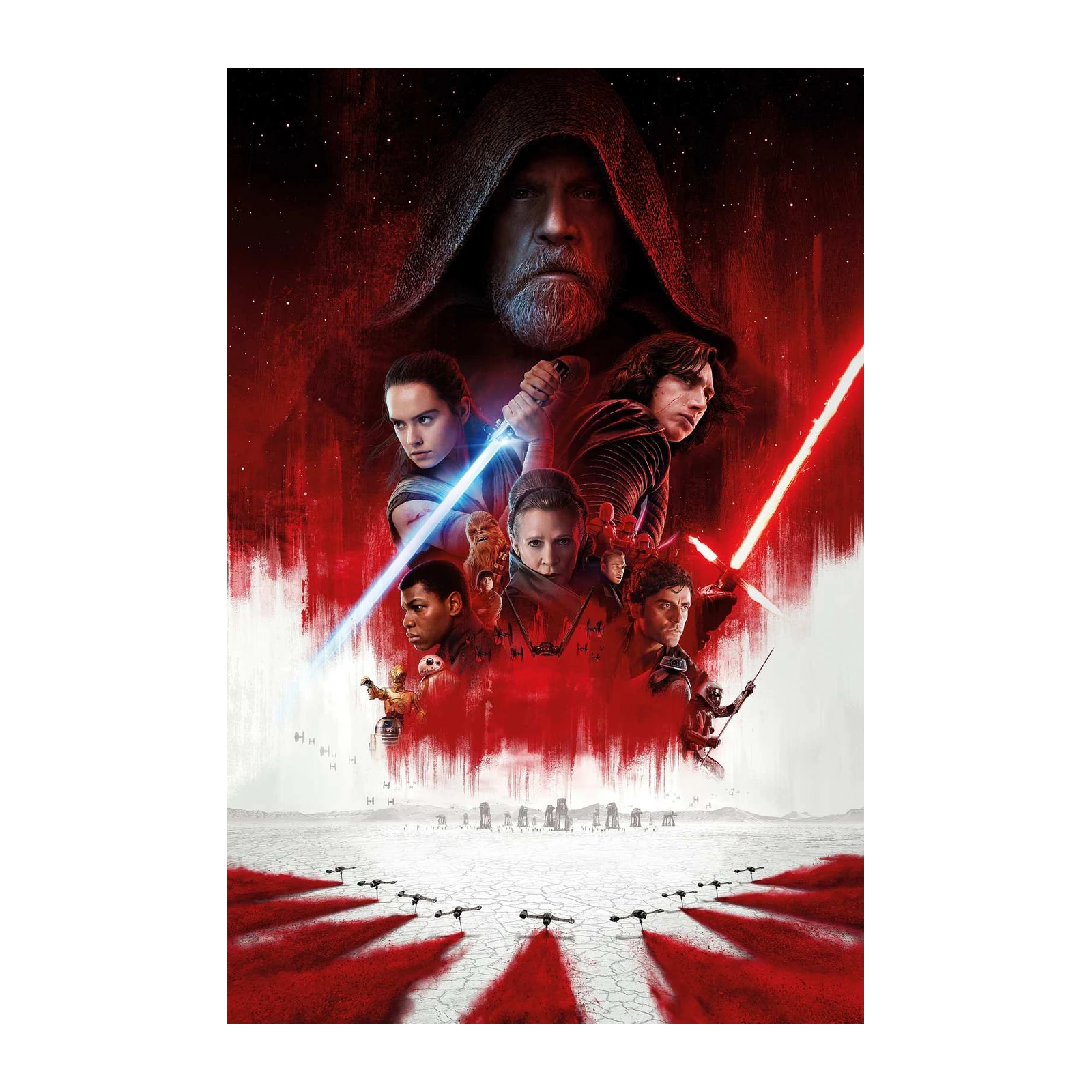 Star Wars The Last Jedi Epic Wall Art