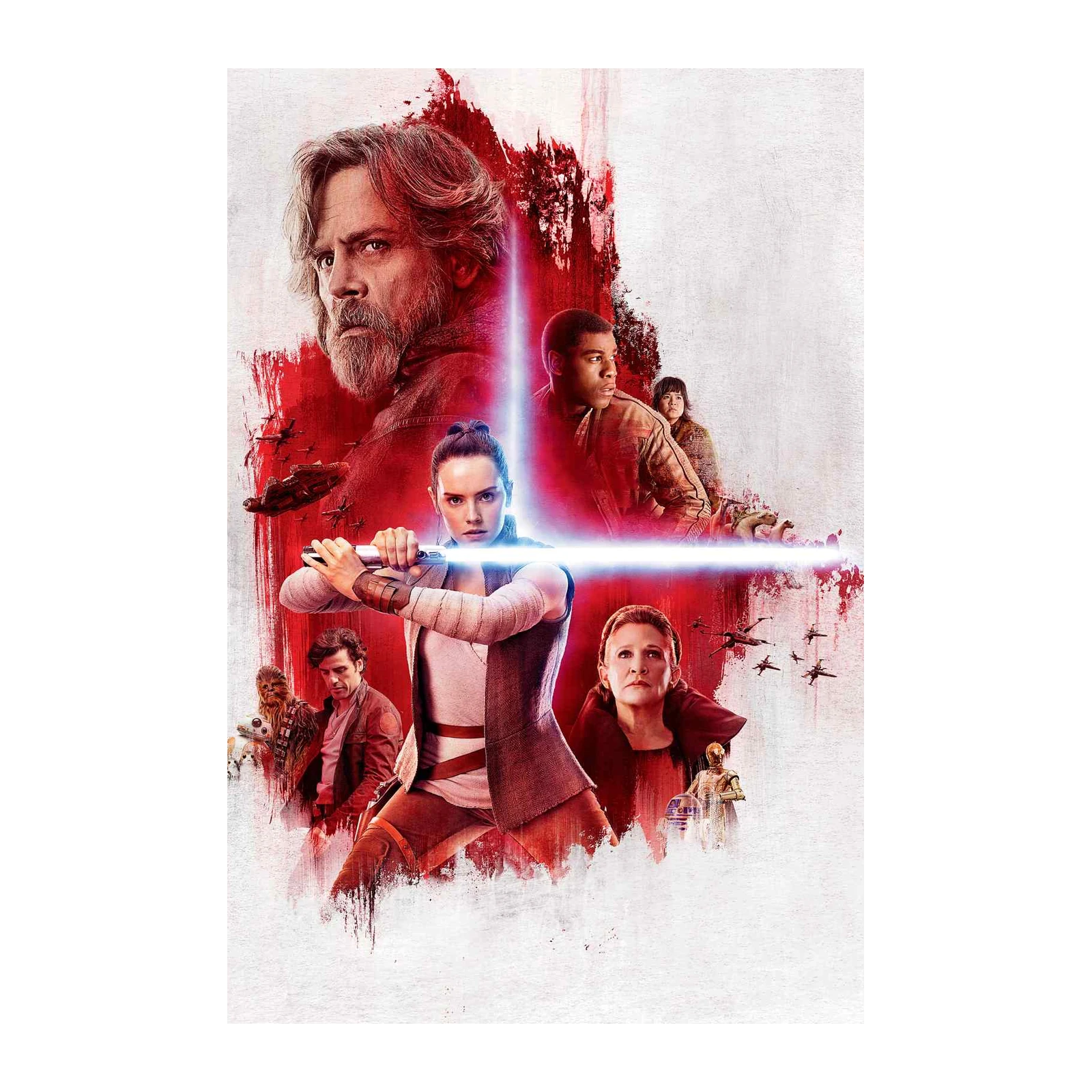 Star Wars Rey Skywalker Wall Art
