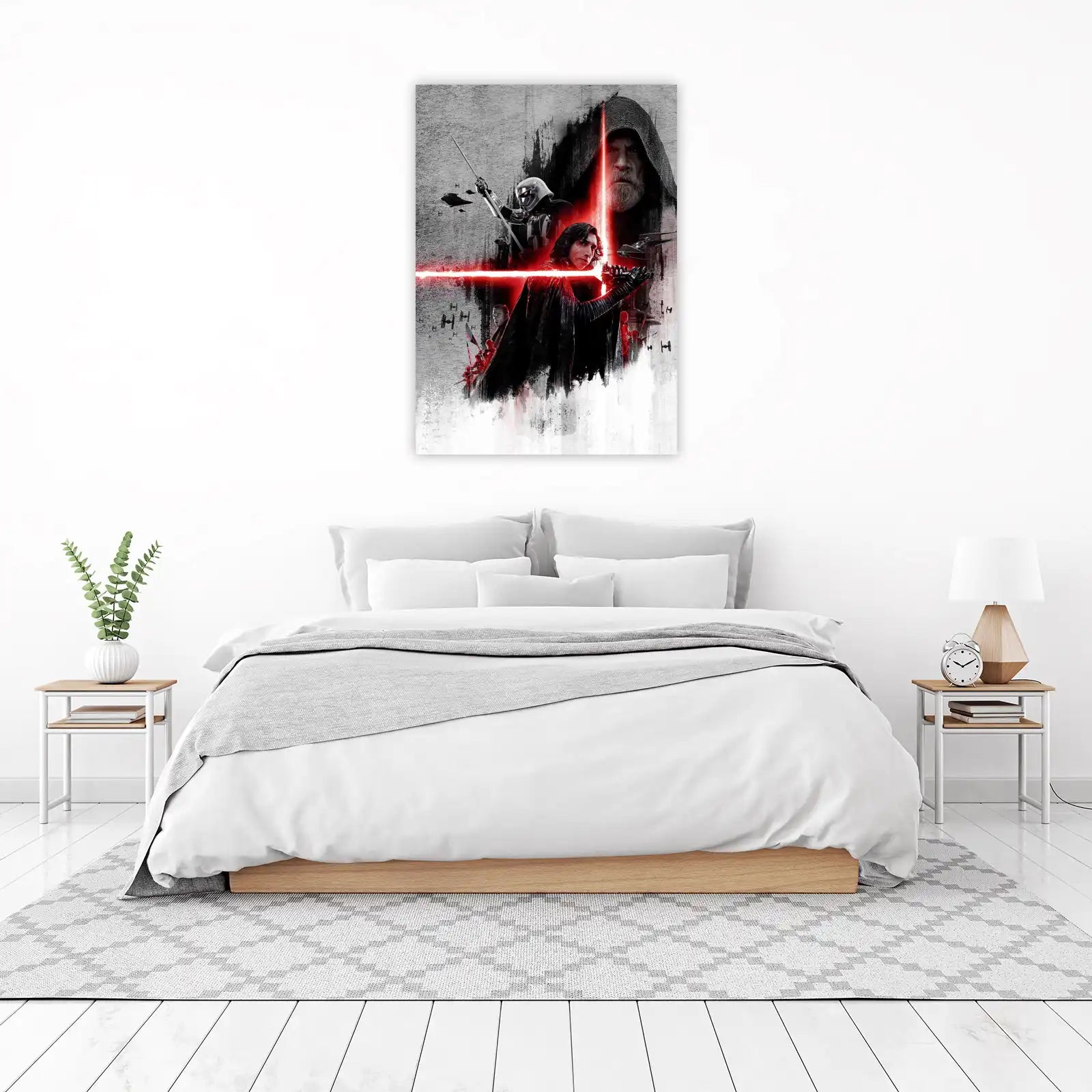 Epic Star Wars Galaxy Confrontation Wall Art