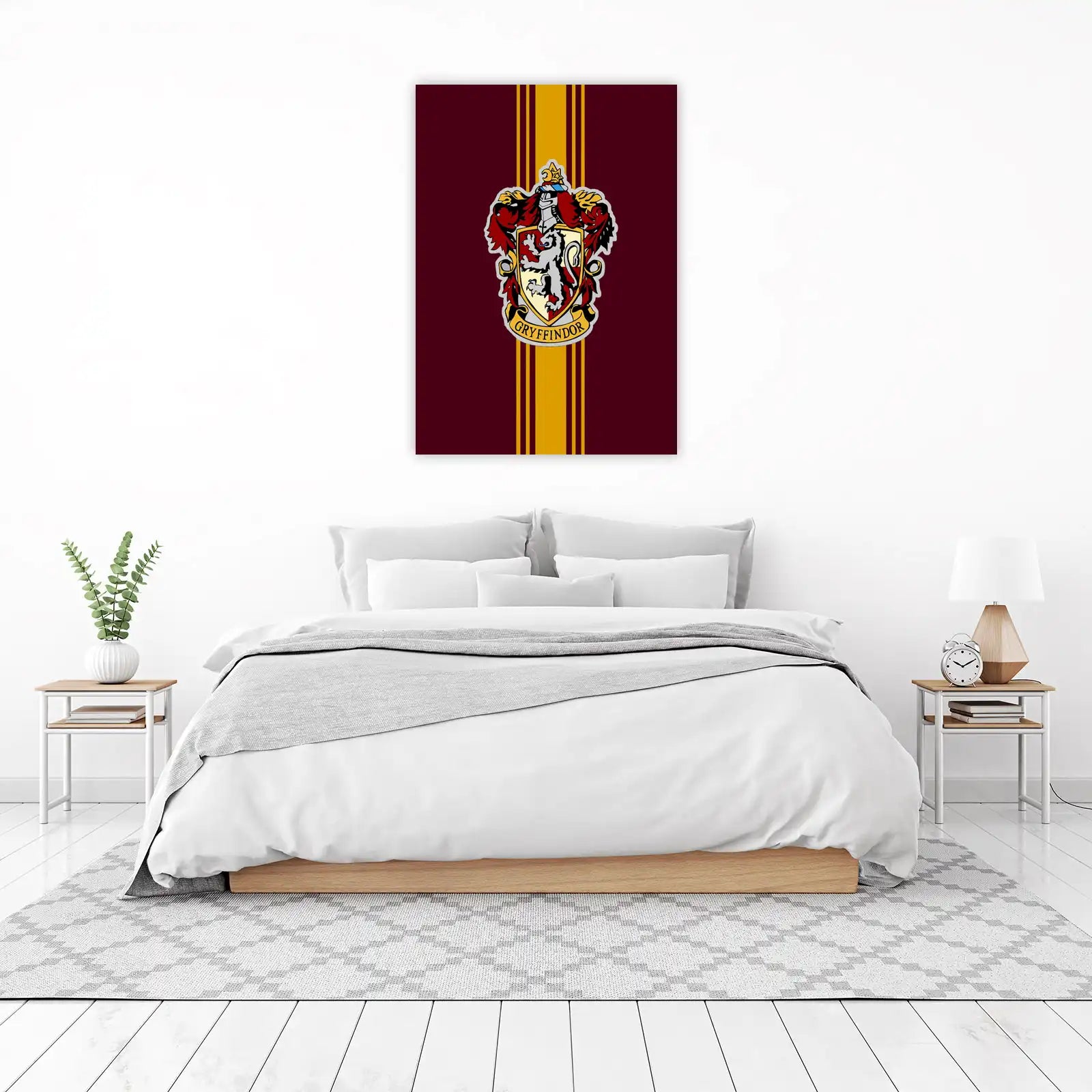 Gryffindor Crest Wall Art - Wizarding World Decor