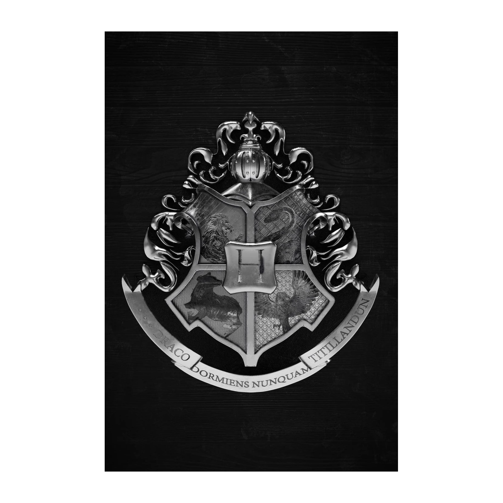 Wizarding School Crest Wall Art