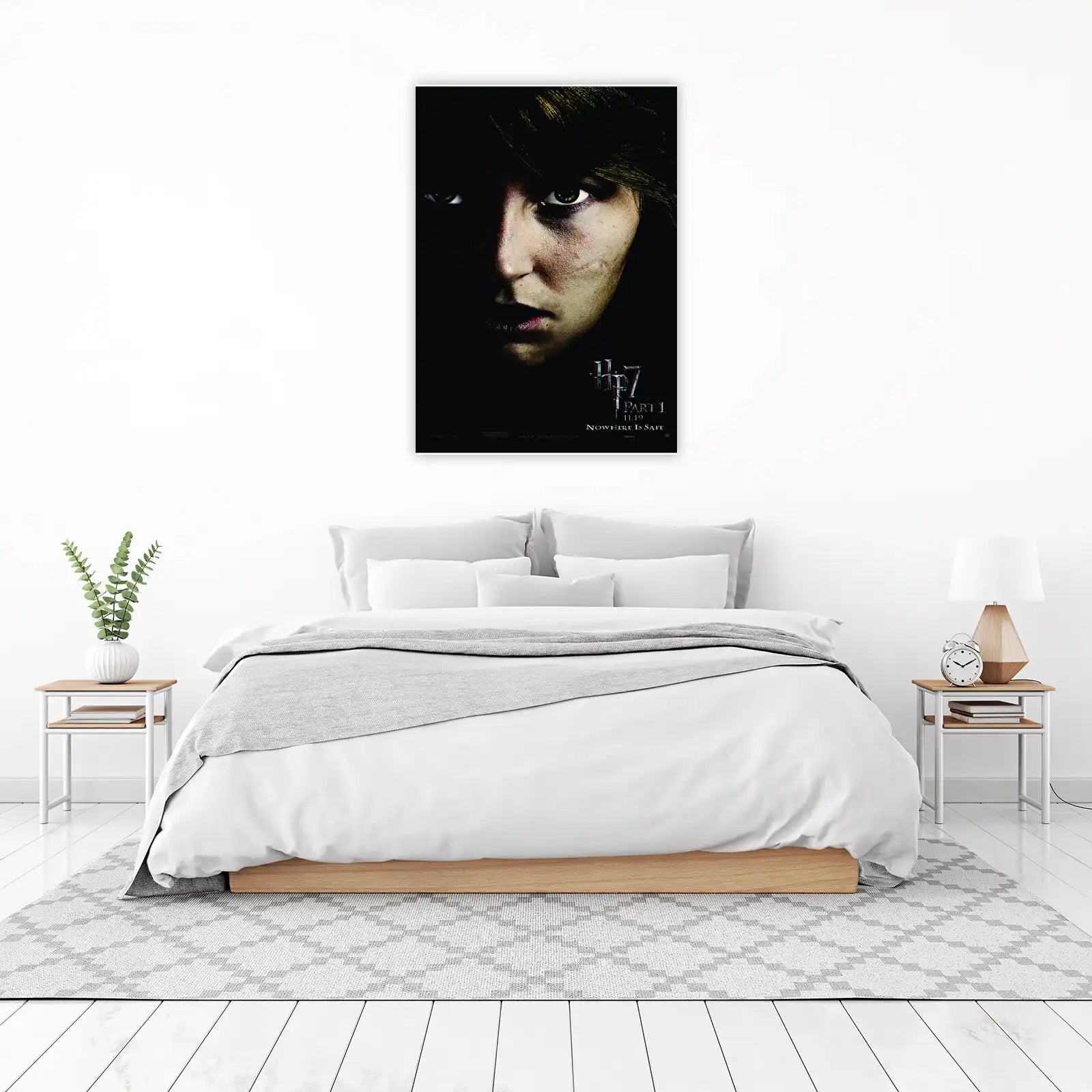 Intense Hermione Granger Harry Potter 7 Wall Art