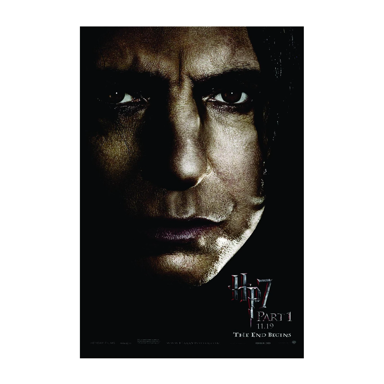 Intense Severus Snape Harry Potter Wall Art