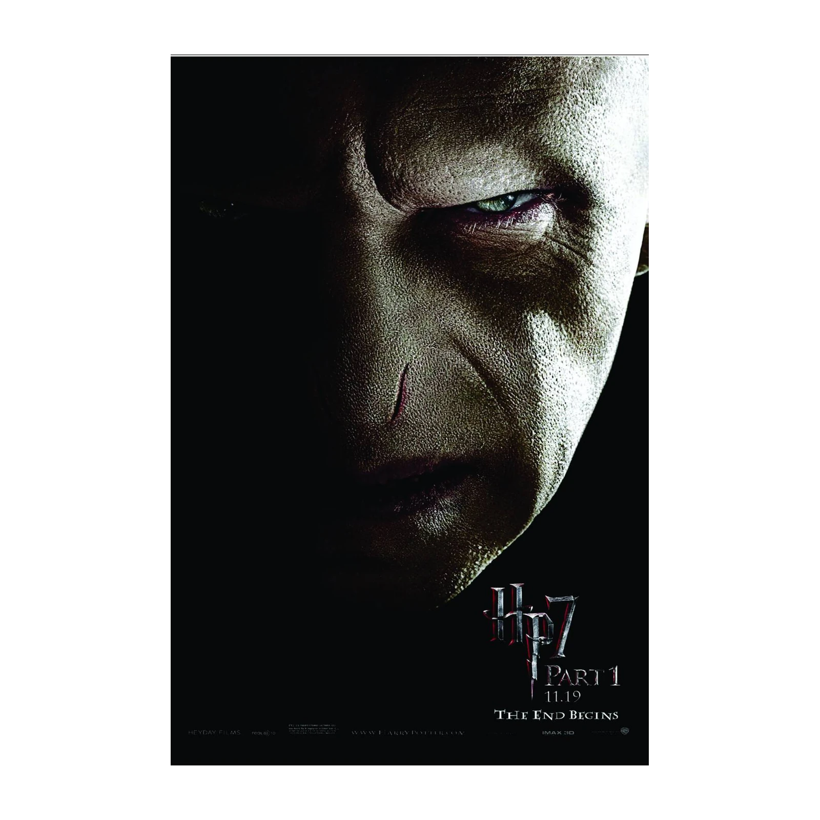Voldemort The End Begins Harry Potter Wall Art