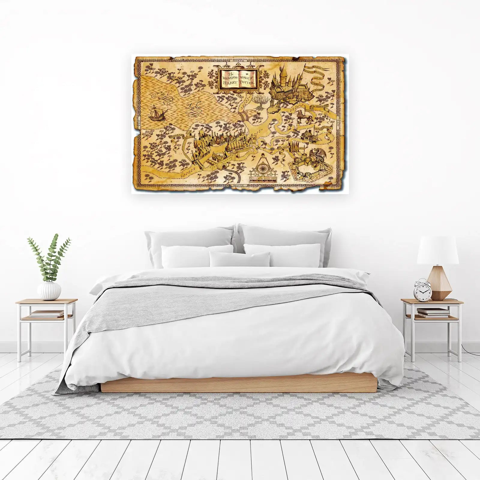 Wizarding World Harry Potter Map Wall Art