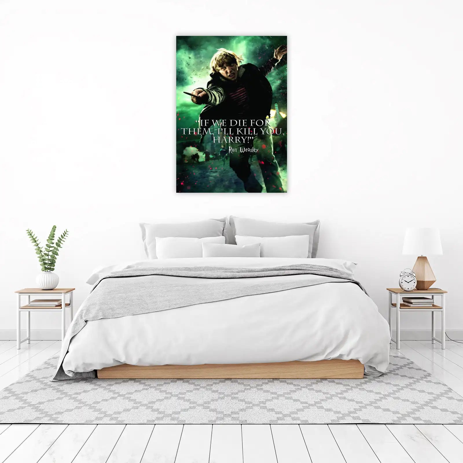 Ron Weasley "If We Die For Them" Wall Art