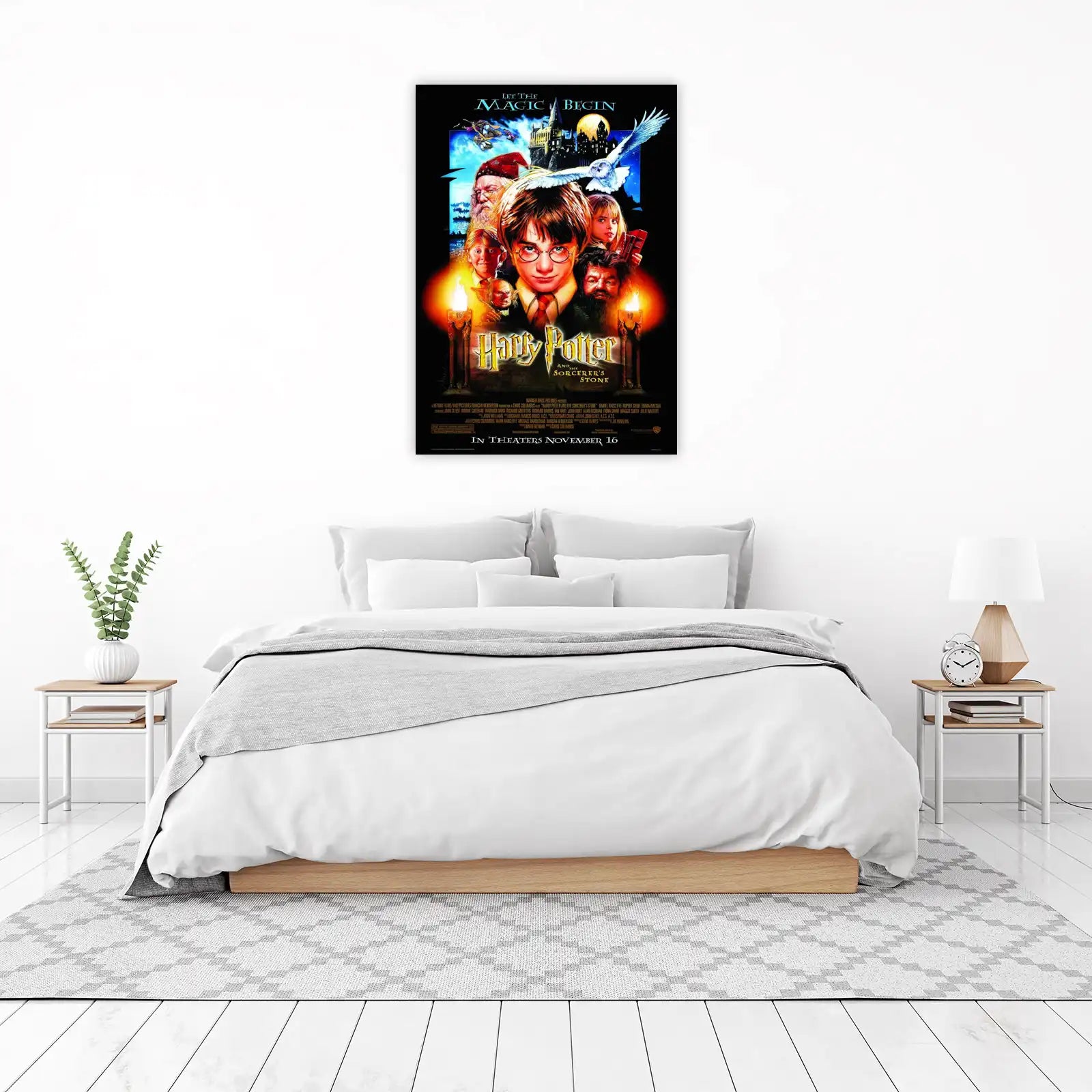 Harry Potter Sorcerer's Stone Movie Poster Wall Art