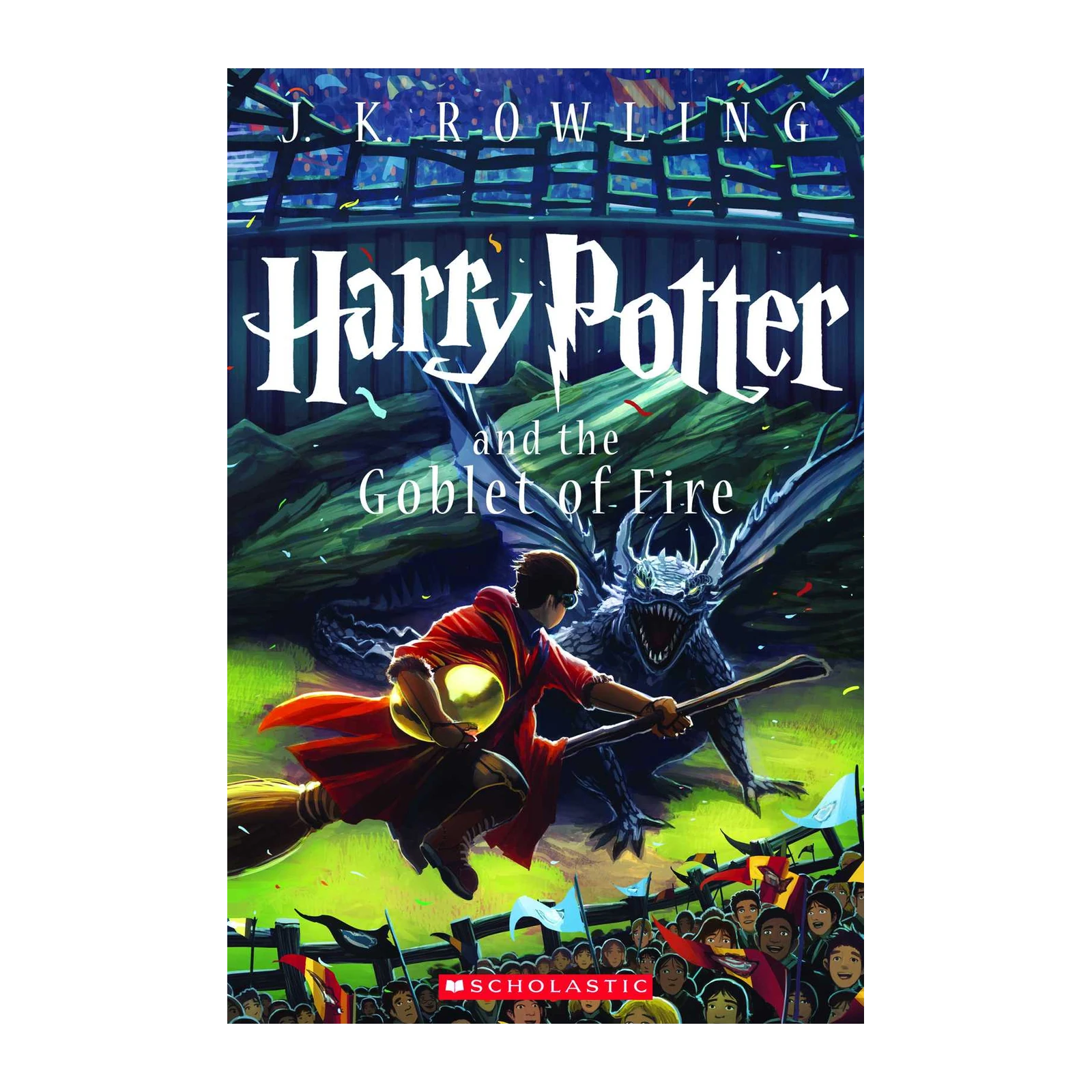 Harry Potter Goblet of Fire Dragon Chase Wall Art
