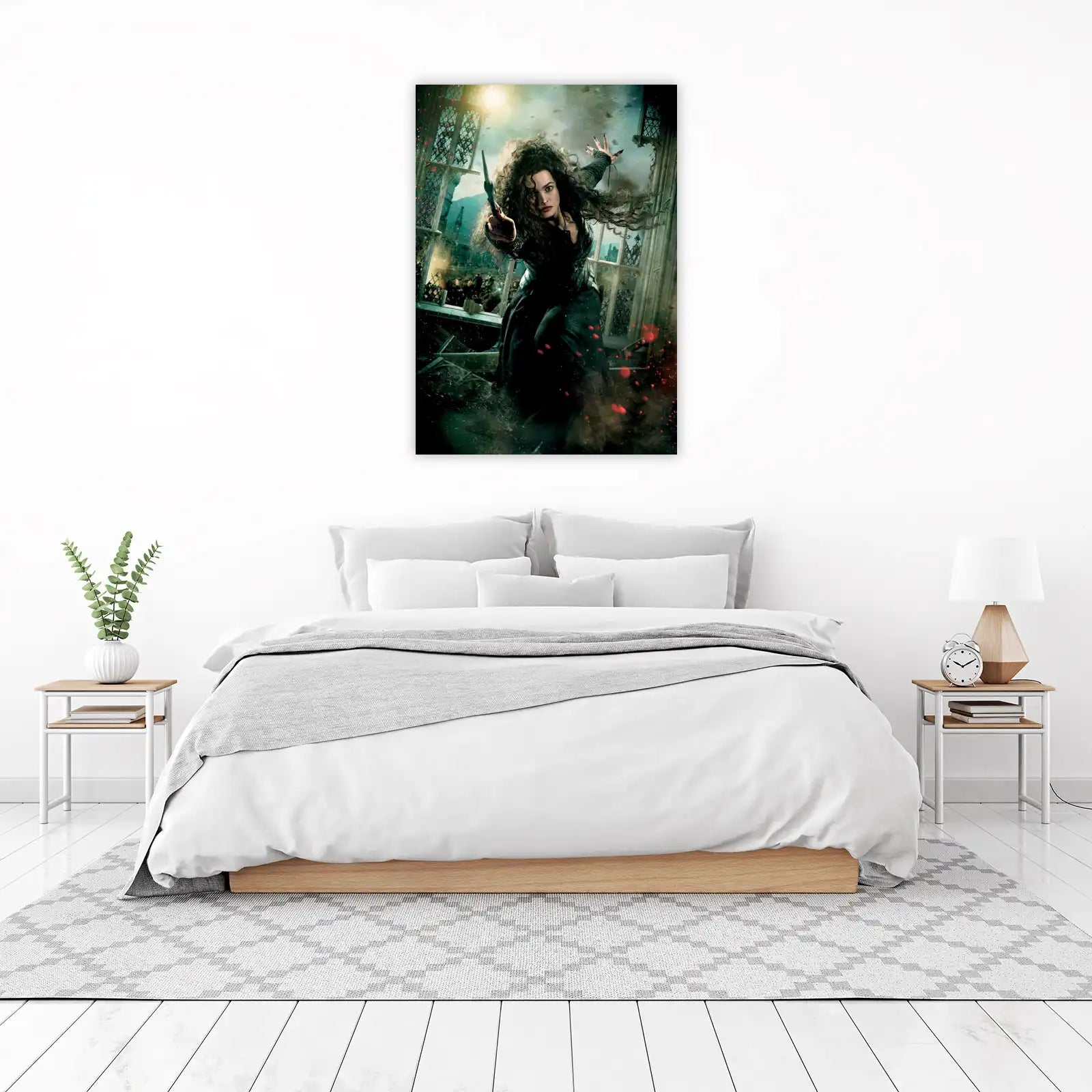 Bellatrix Lestrange Dark Magic Wall Art