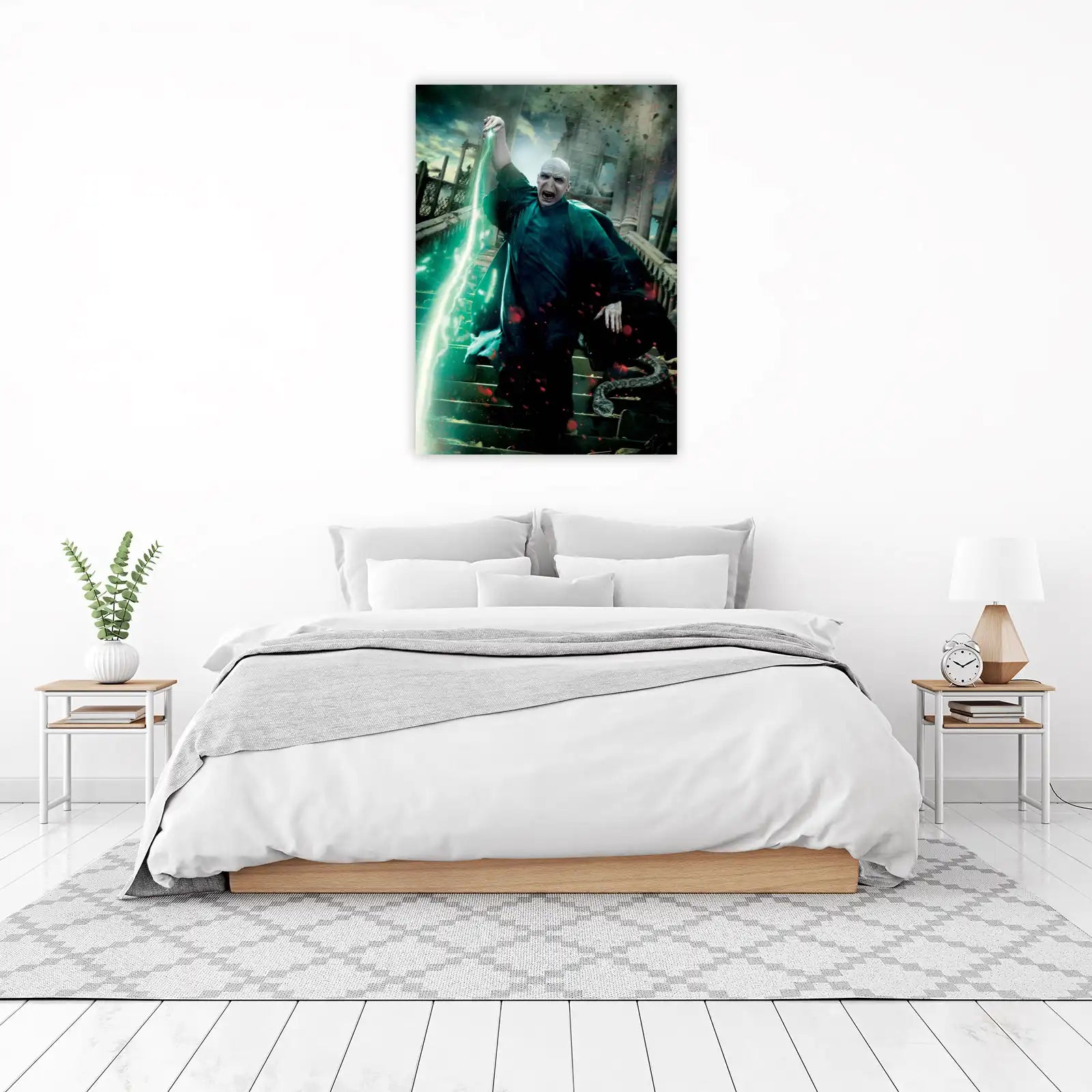 Lord Voldemort Magic Spell Wall Art