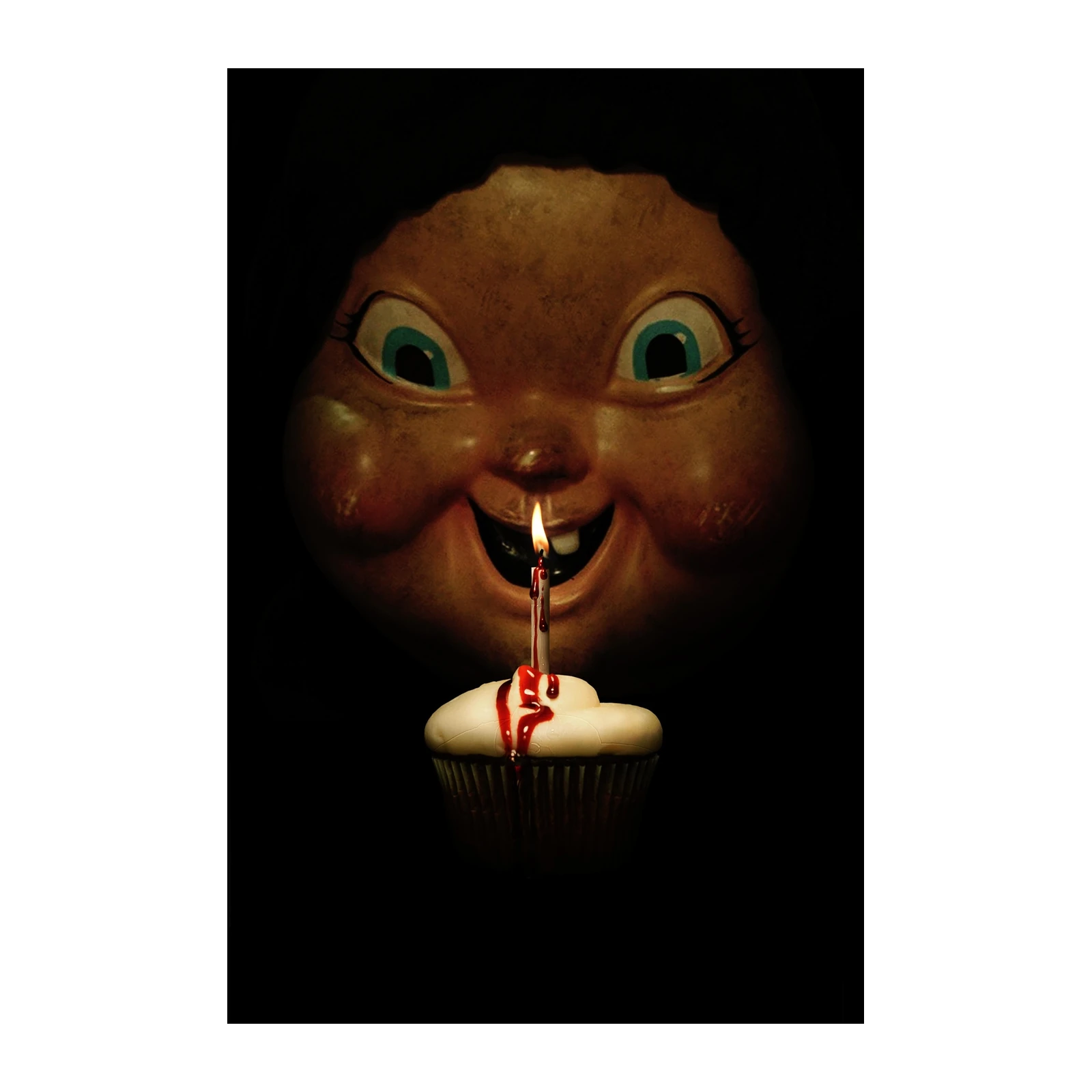 Horror Birthday Cupcake Wall Art