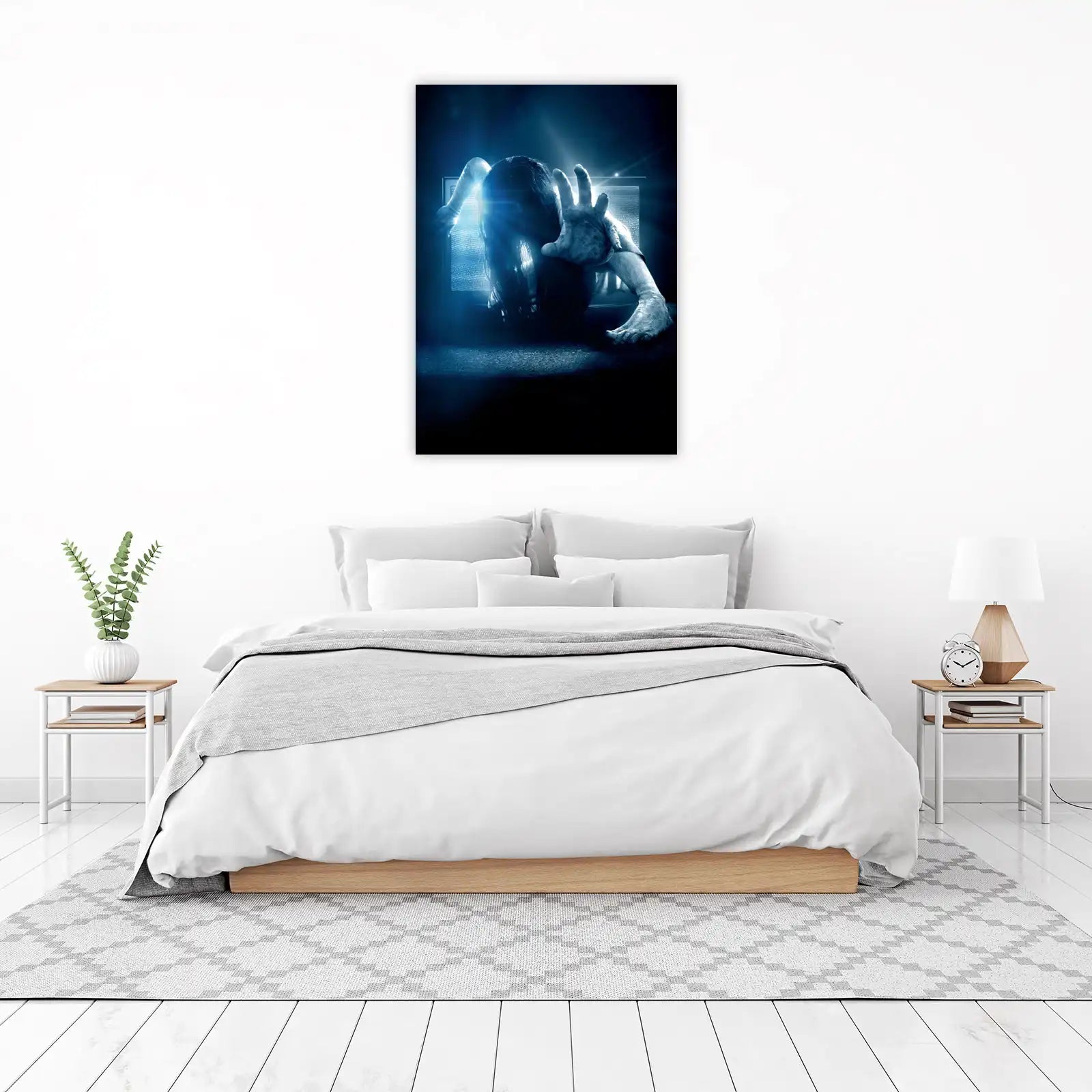 Haunting Horror Figure TV Wall Art