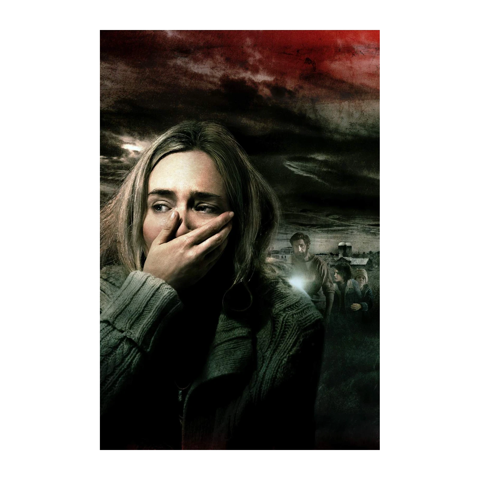 A Quiet Place Thriller Movie Wall Art