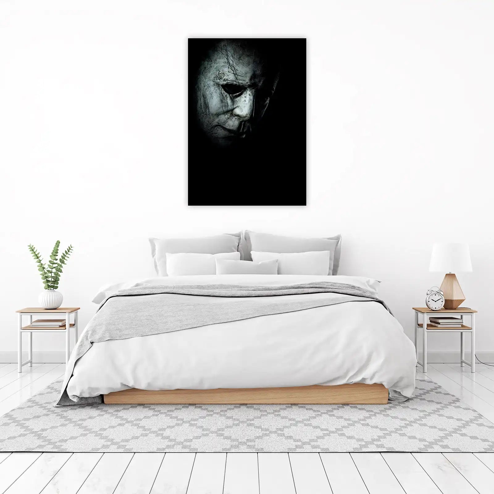 Michael Myers Haunting Mask Wall Art