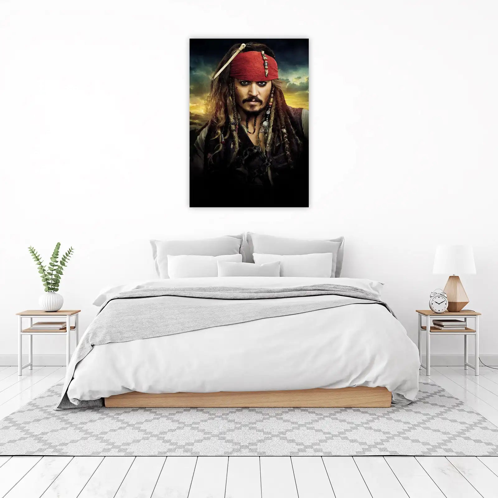 Captain Jack Sparrow Pirate Wall Art