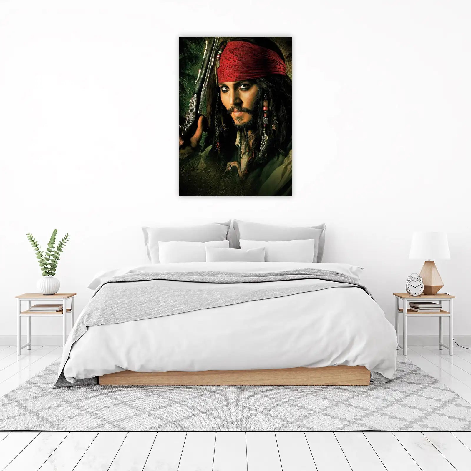 Captain Jack Sparrow "Pirates of the Caribbean" Wall Art