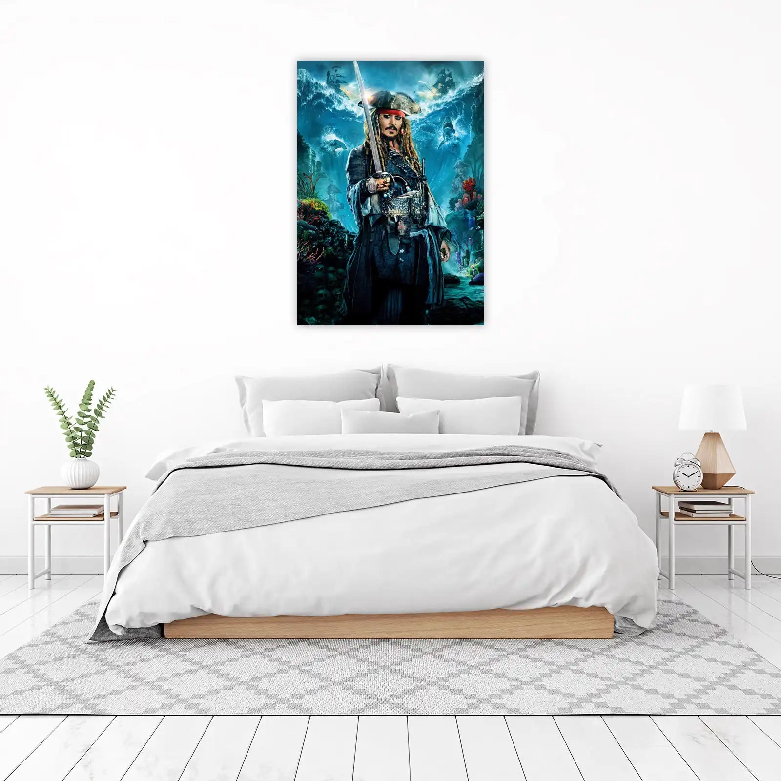 Captain Jack Sparrow Pirate Adventure Wall Art