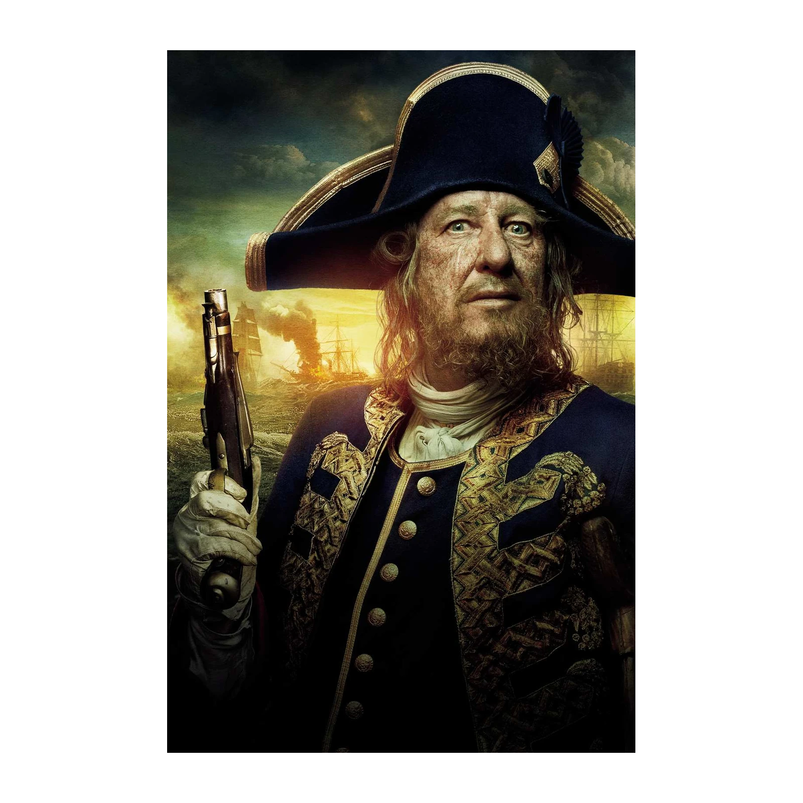Iconic Pirate Lord Wall Art - Nautical Wall Art