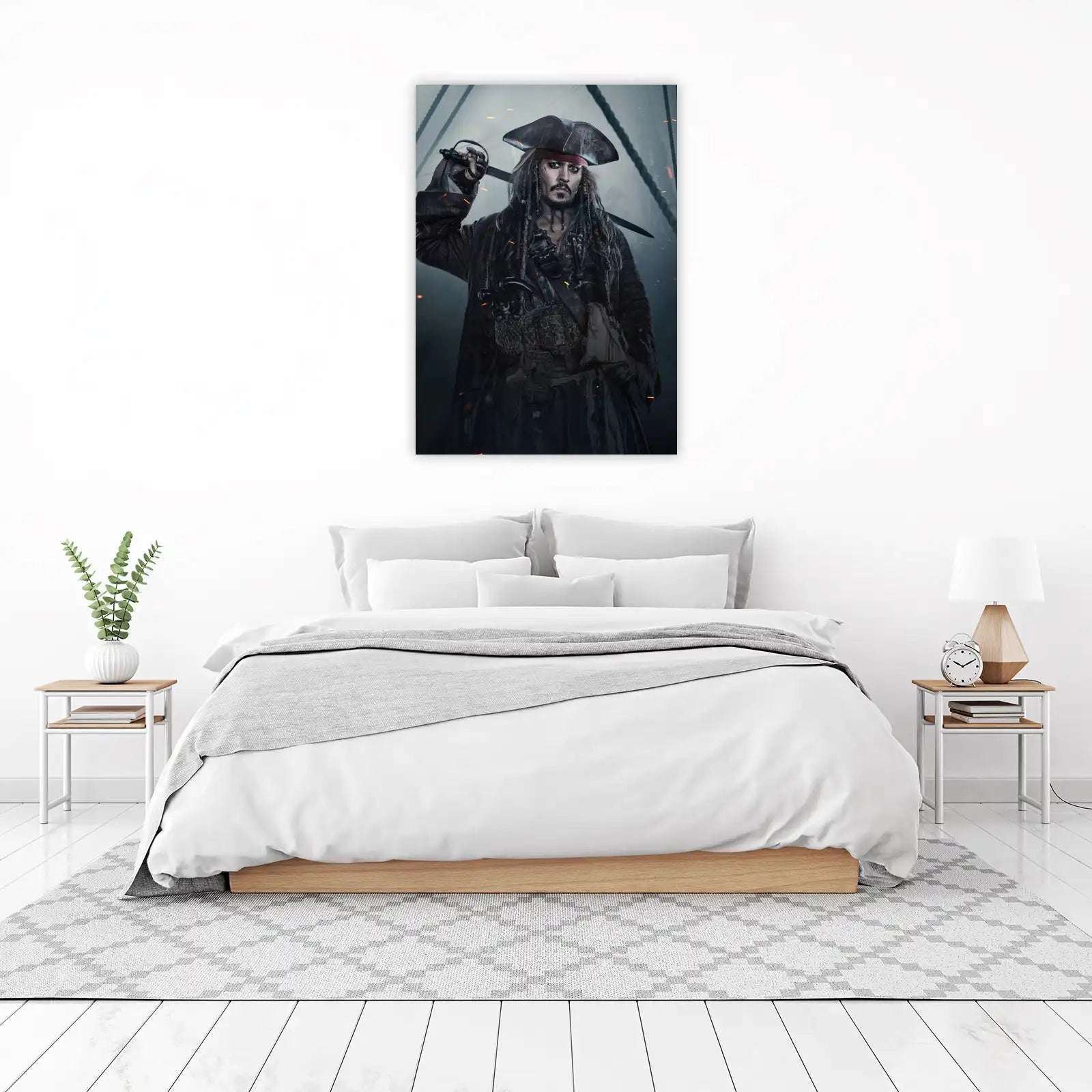 Captain Jack Sparrow Pirate Adventure Wall Art