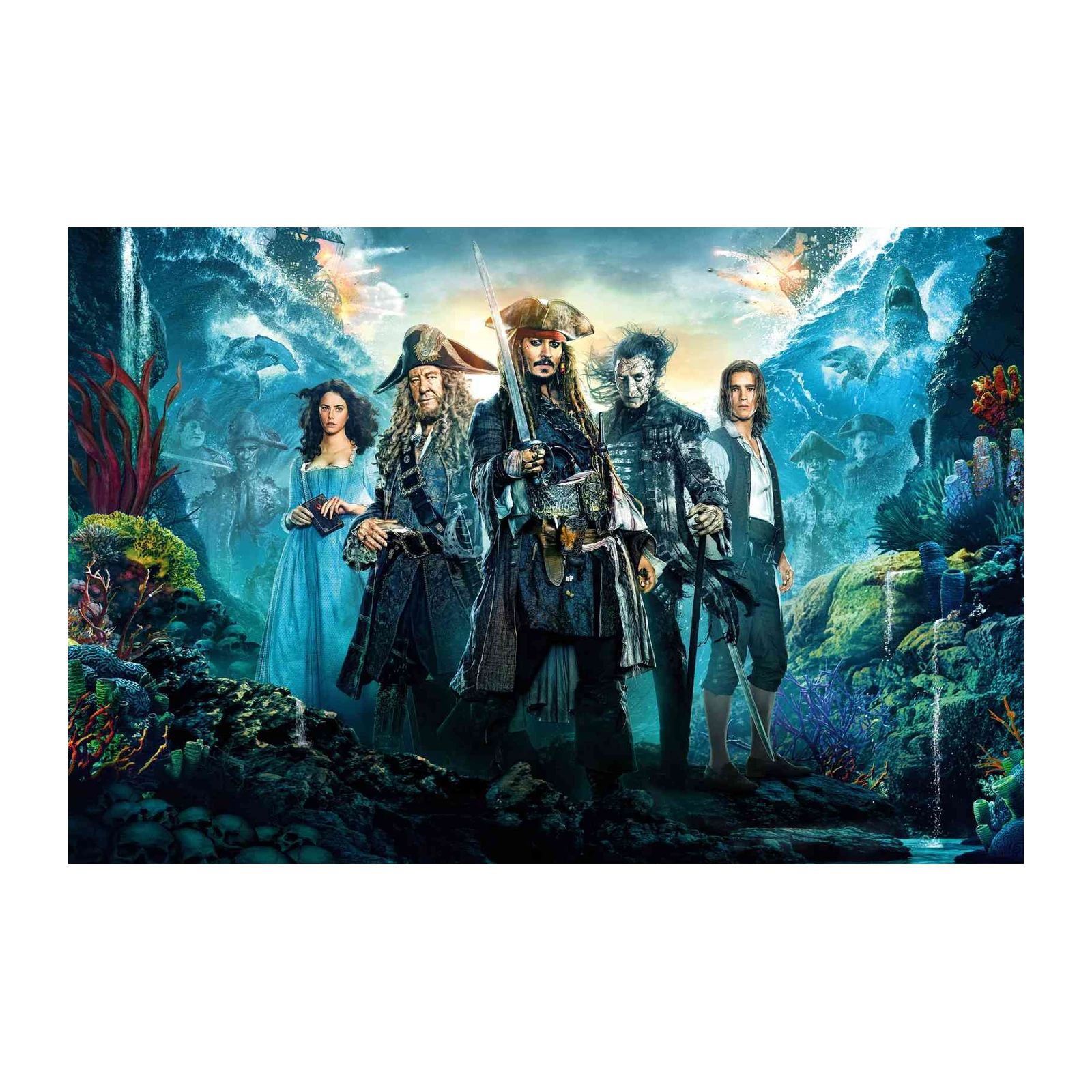 Pirates of the Caribbean Sea Monsters Wall Art
