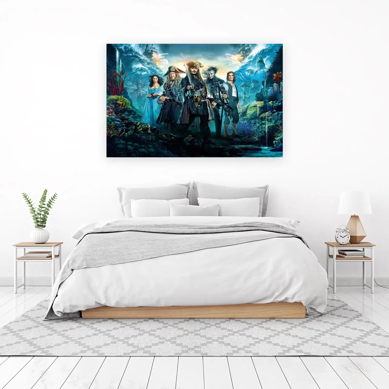 Pirates of the Caribbean Sea Monsters Wall Art