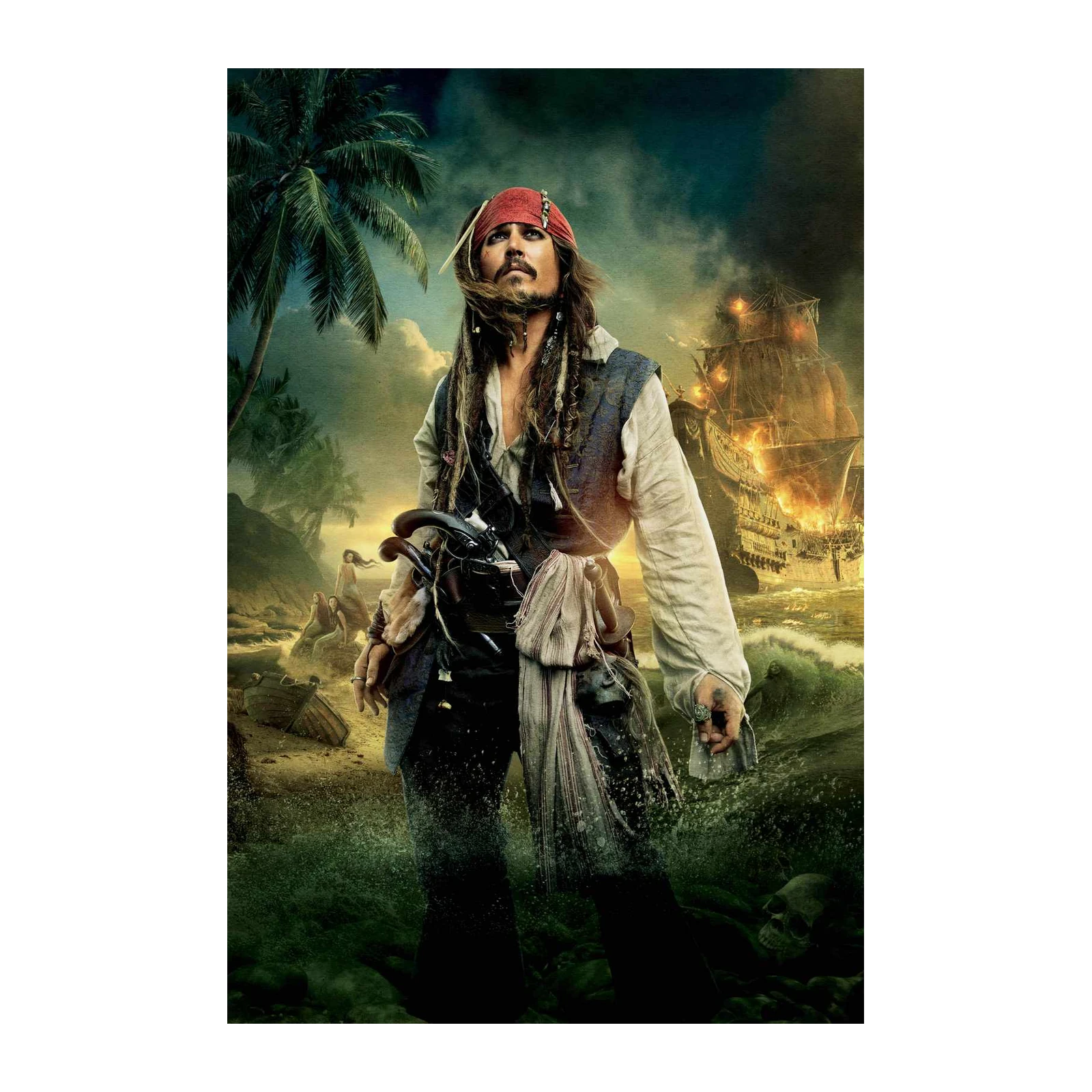 Jack Sparrow Pirate Adventure Wall Art